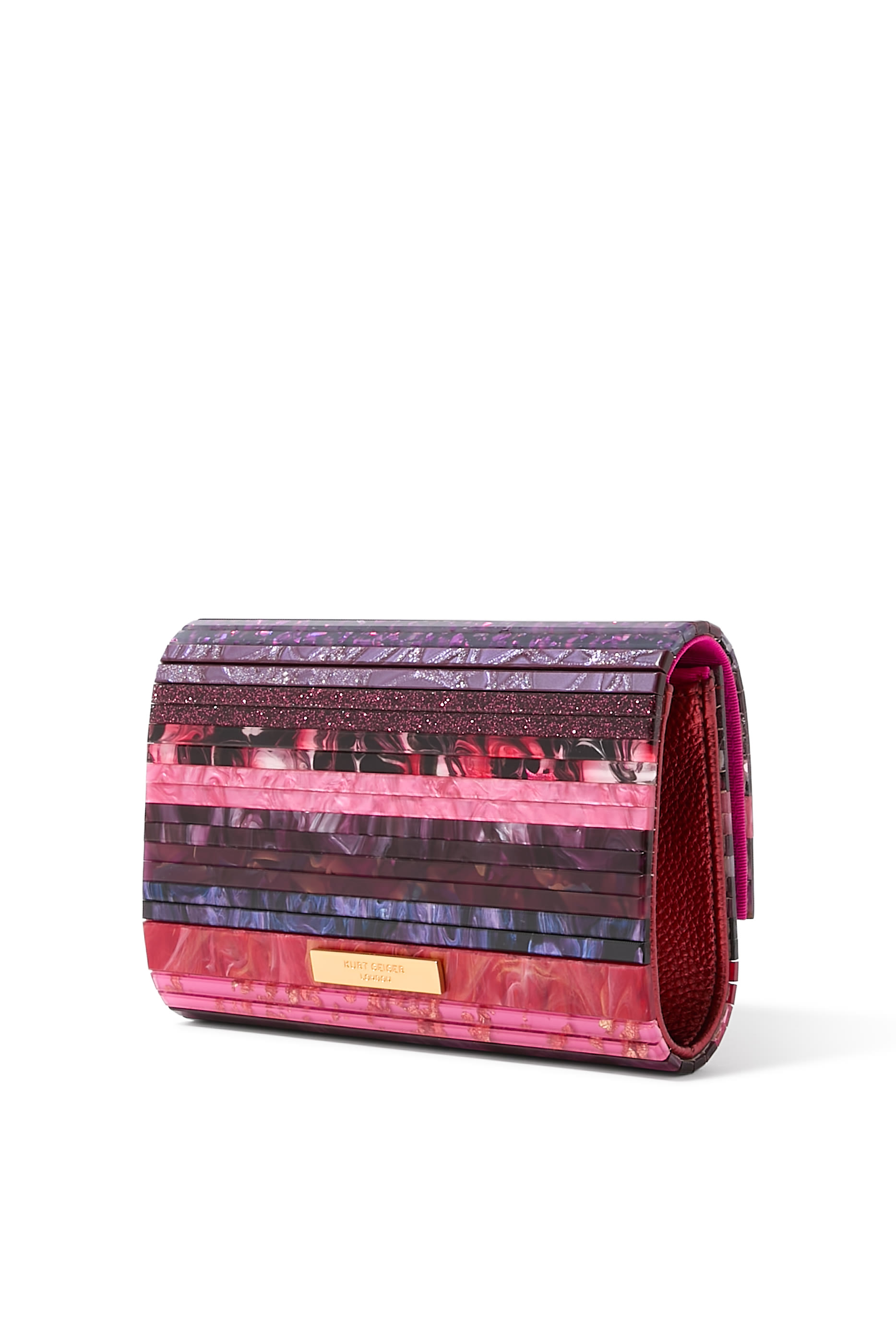 حقيبة كلاتش بارتي بحلية شعار الماركة