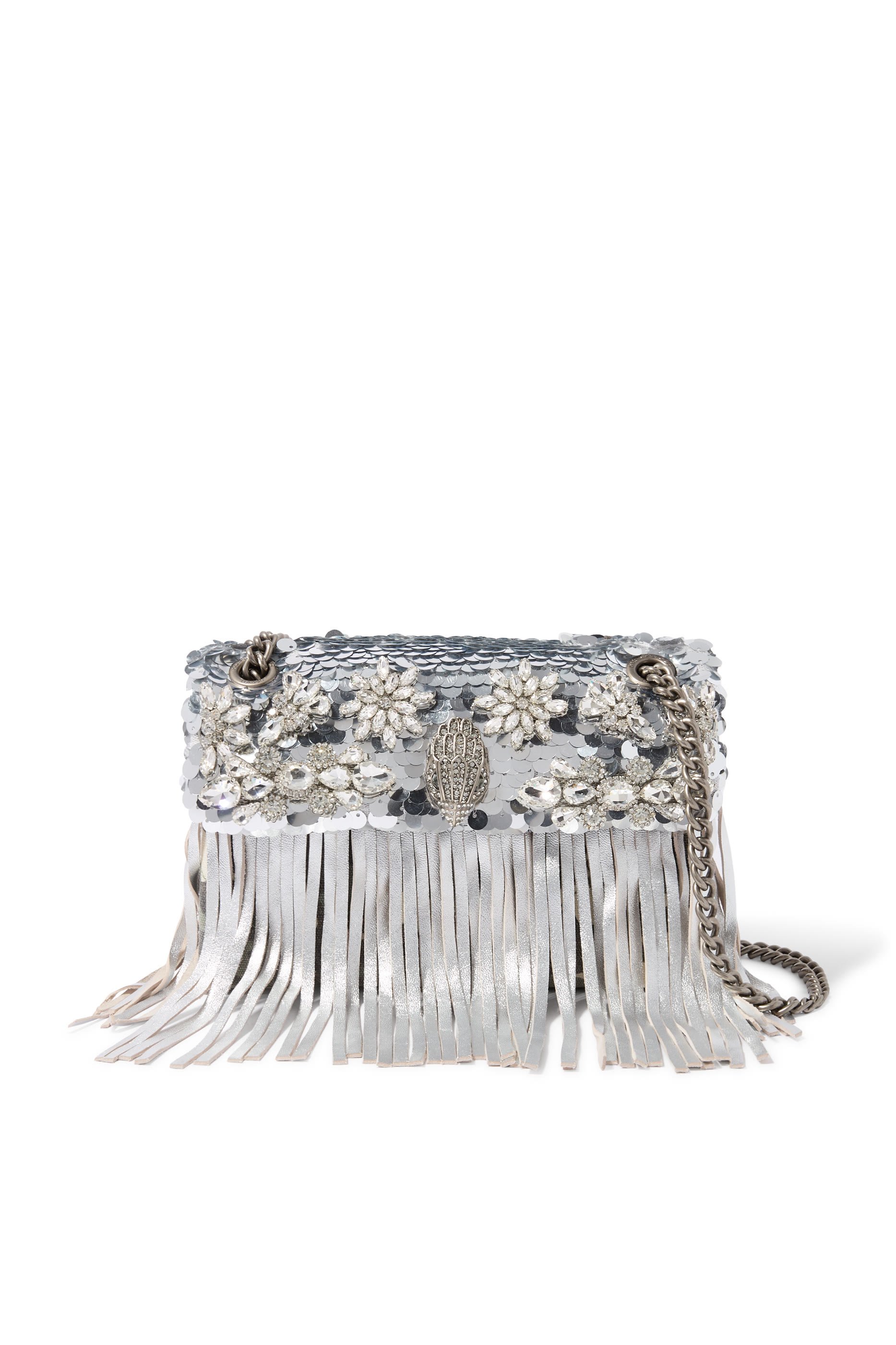 حقيبة كنسينغتون متوسطة بشرابات