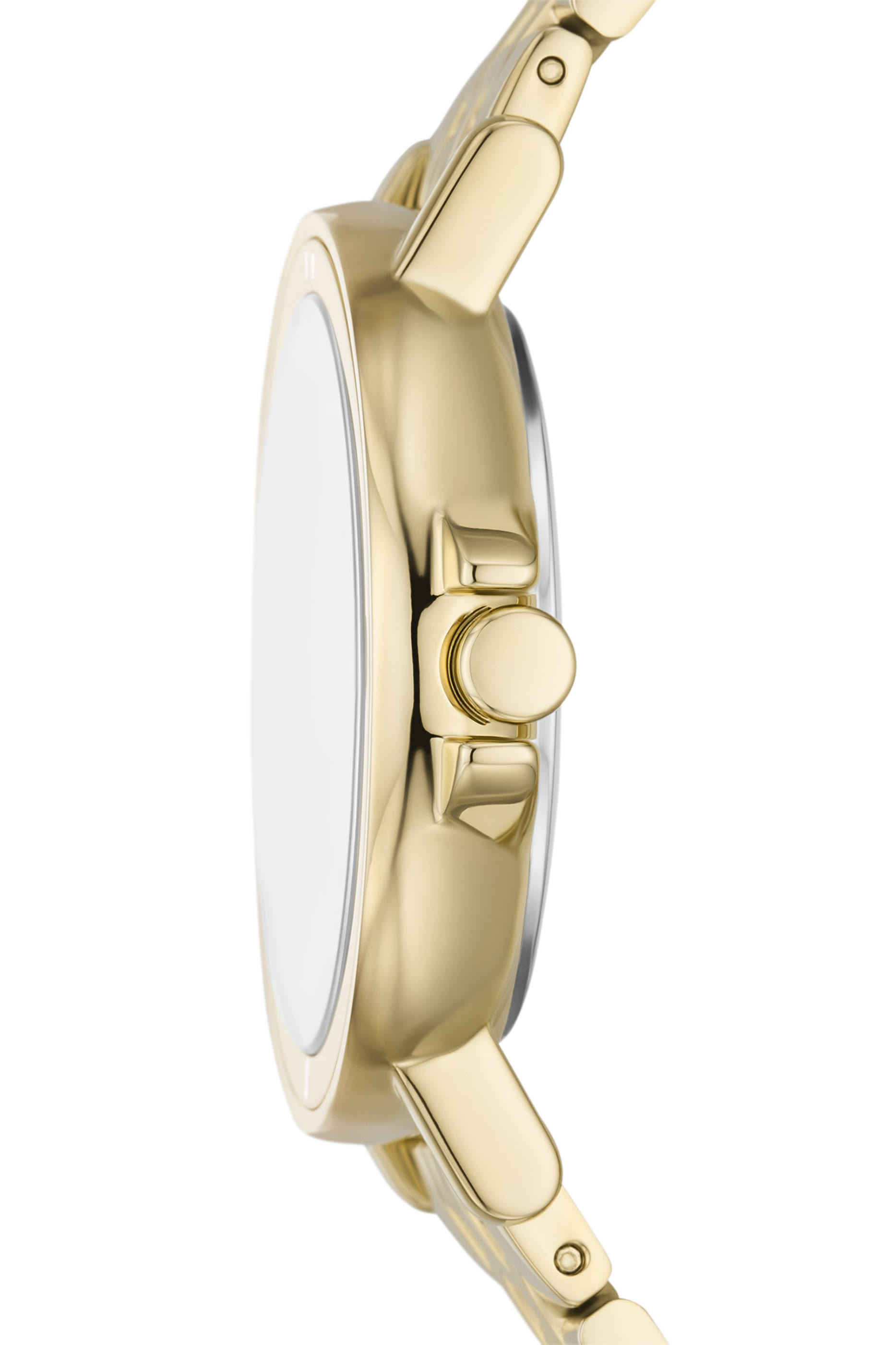 ساعة ليل رياضية بشعار الماركة مع ثلاث عقارب ونافذة للتاريخ وسوار ستانلس ستيل