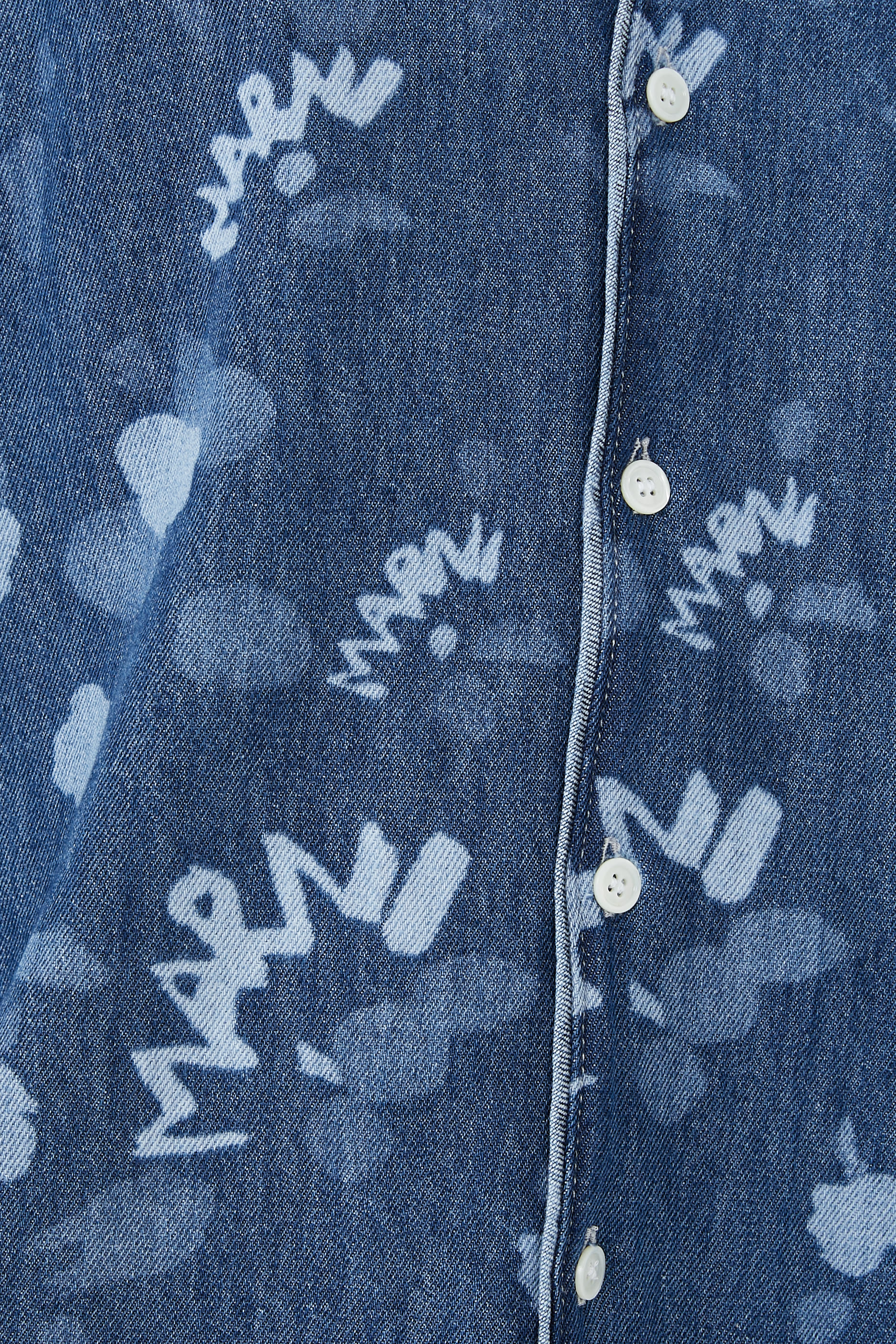 قميص بولينج دنيم