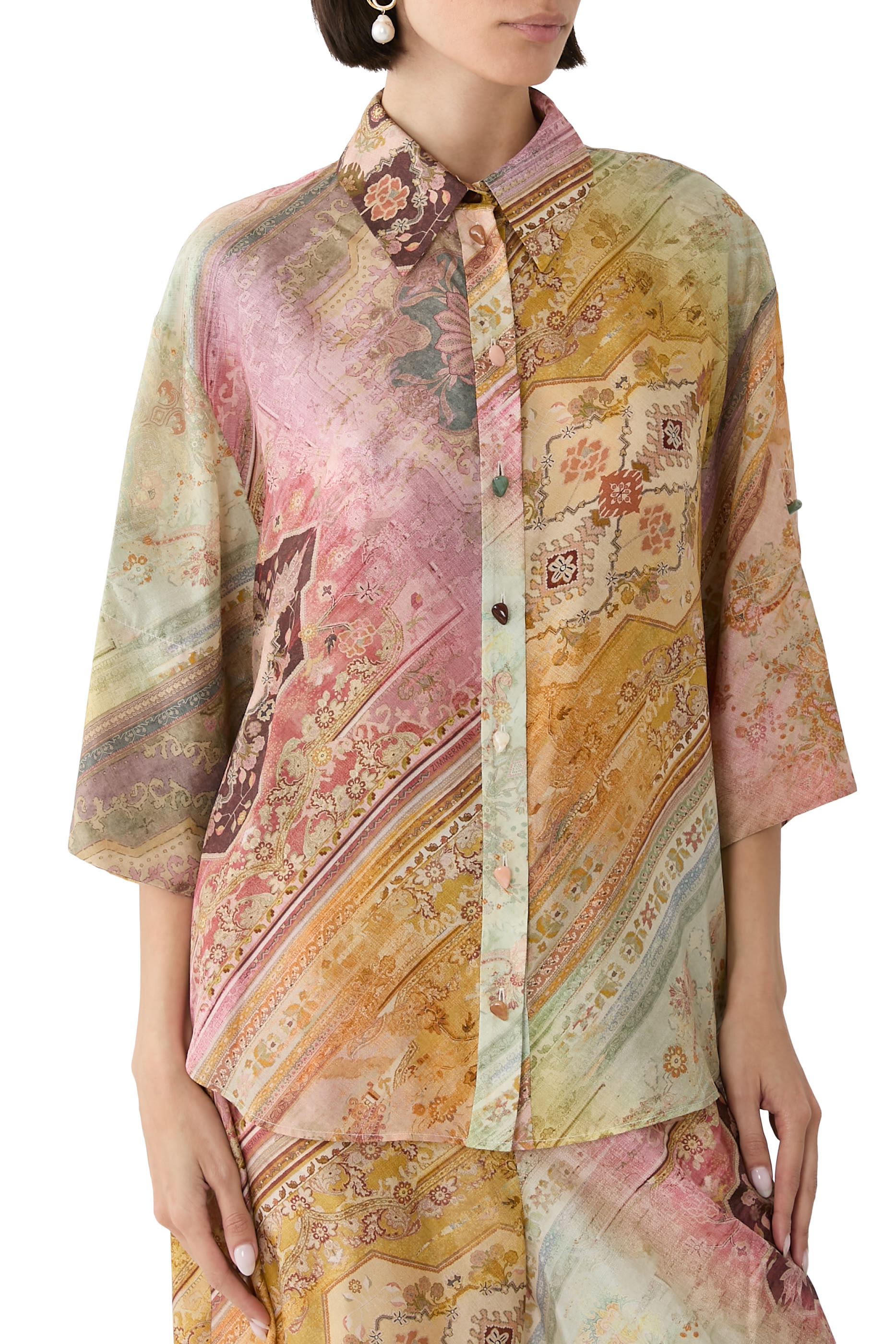 قميص تالو بقصة مريحة