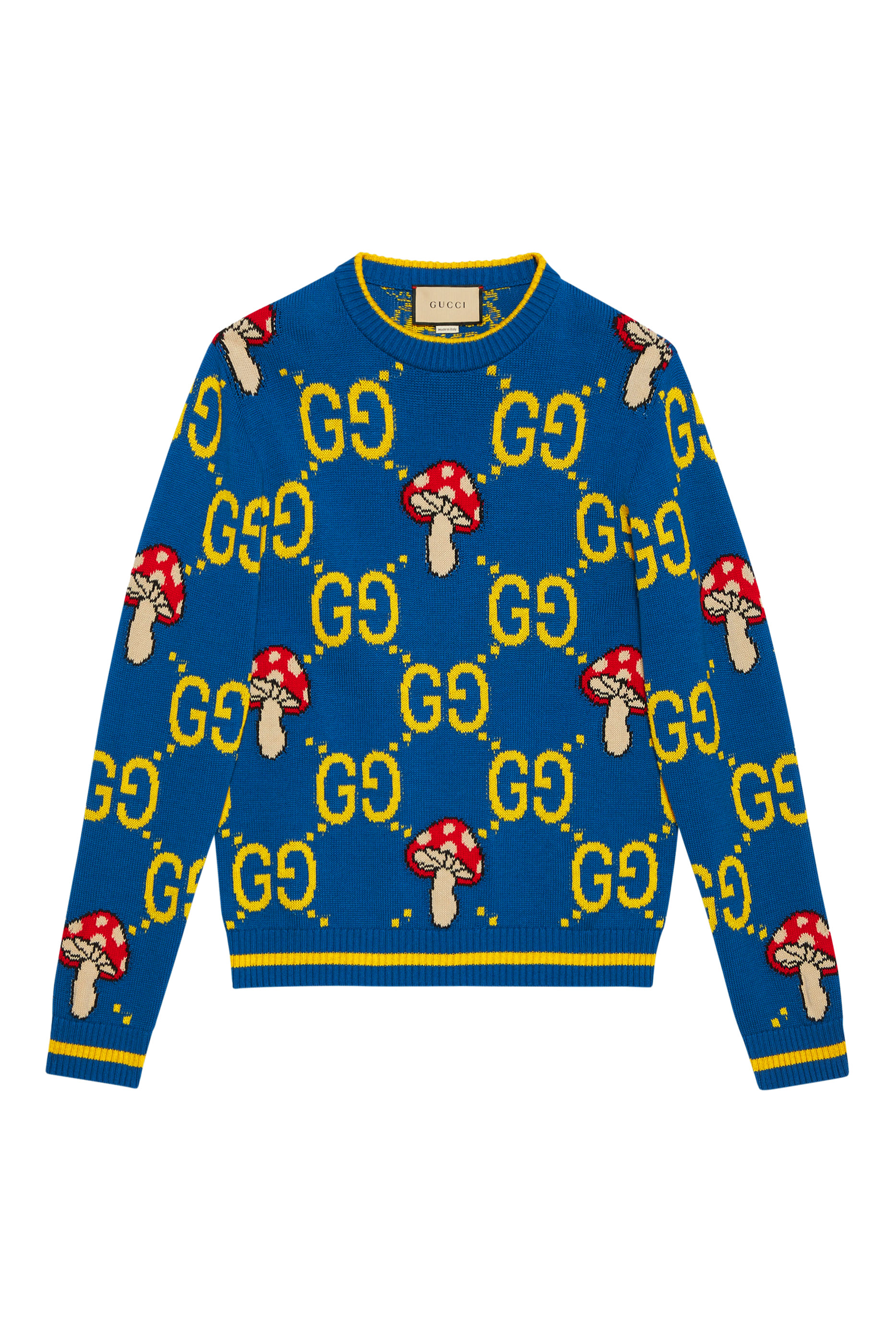 كنزة بحياكة فطر صوف