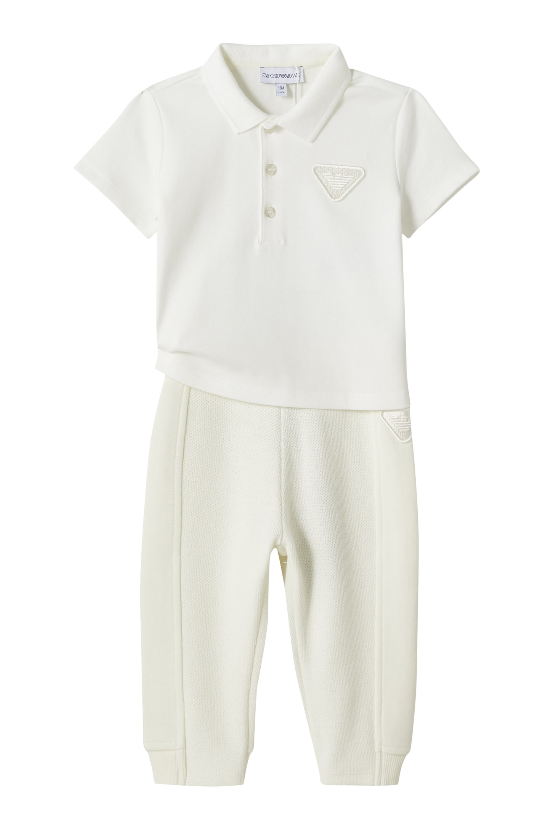 بنطال بشعار الماركة صوف للأطفال