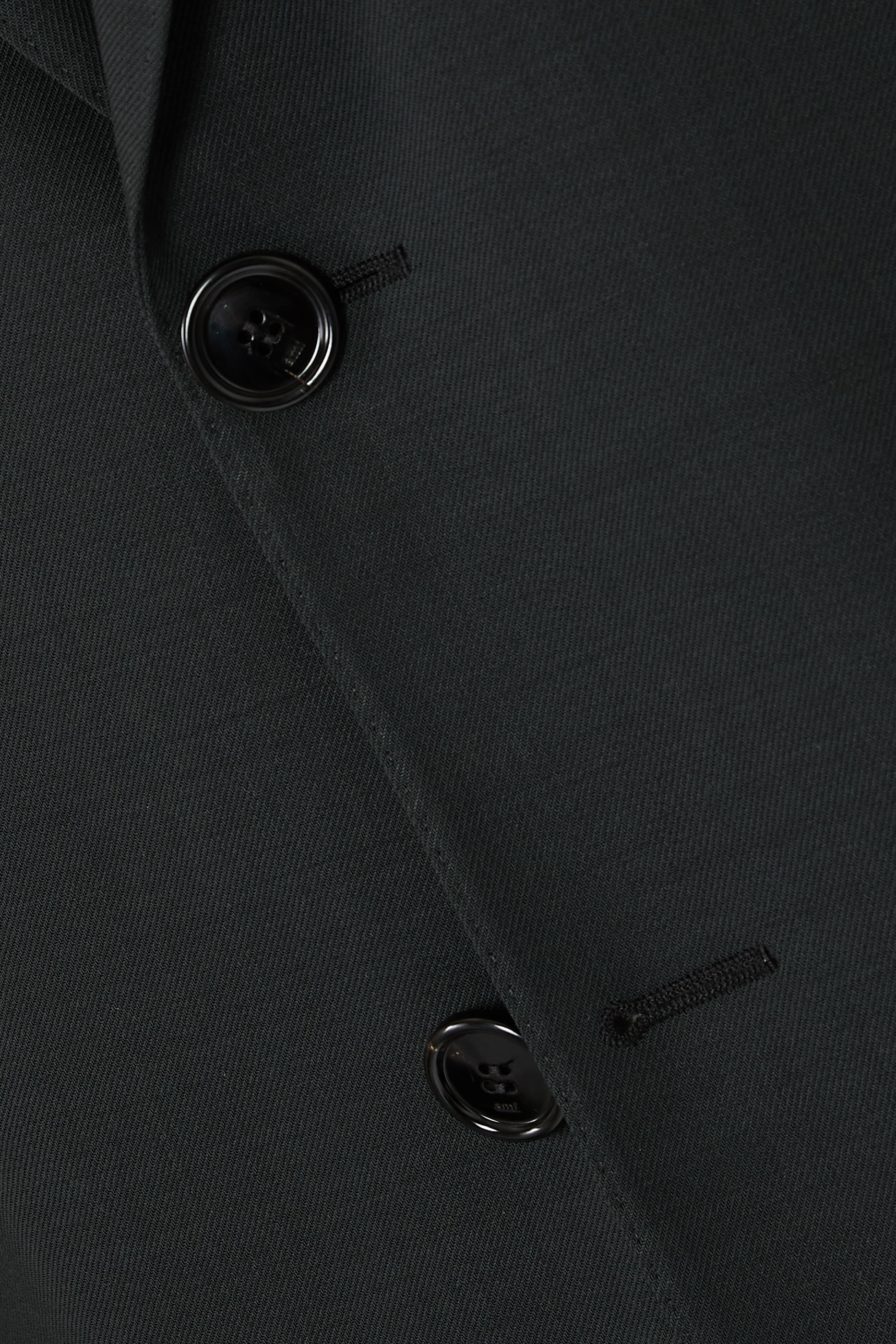 Two-Button Jacket in Wool Twill