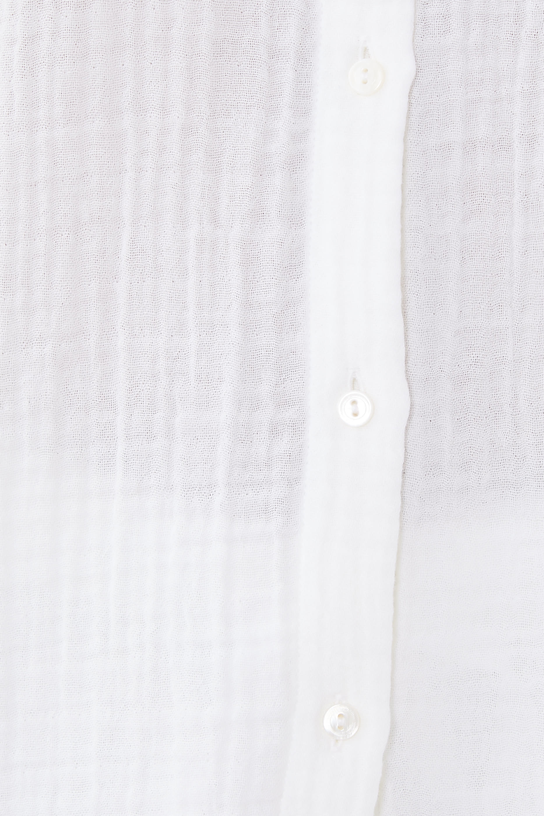 قميص بياقة كلاسيكية شاش عضوي قطني فاخر 