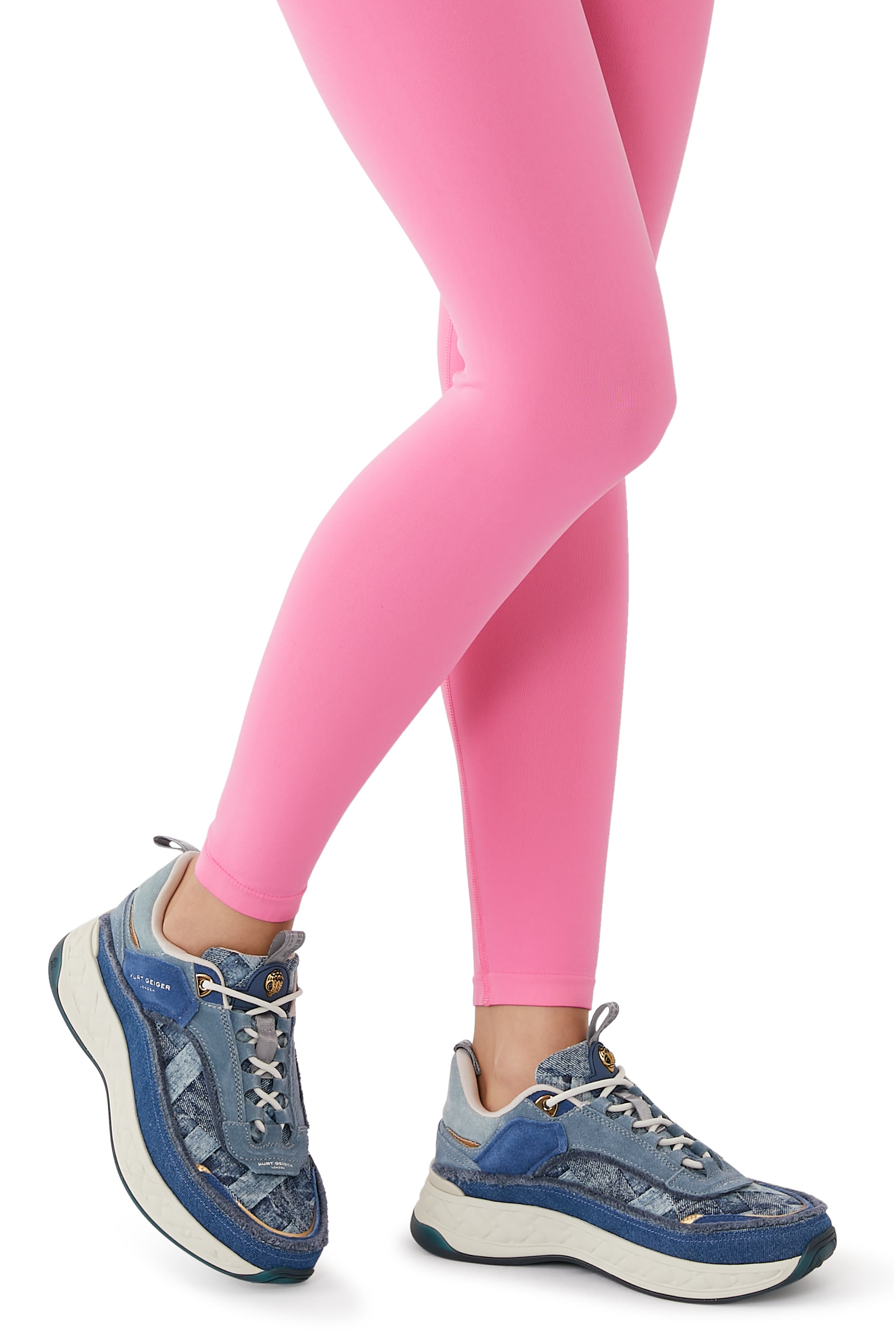 Kensington Fabric Leather Sneakers