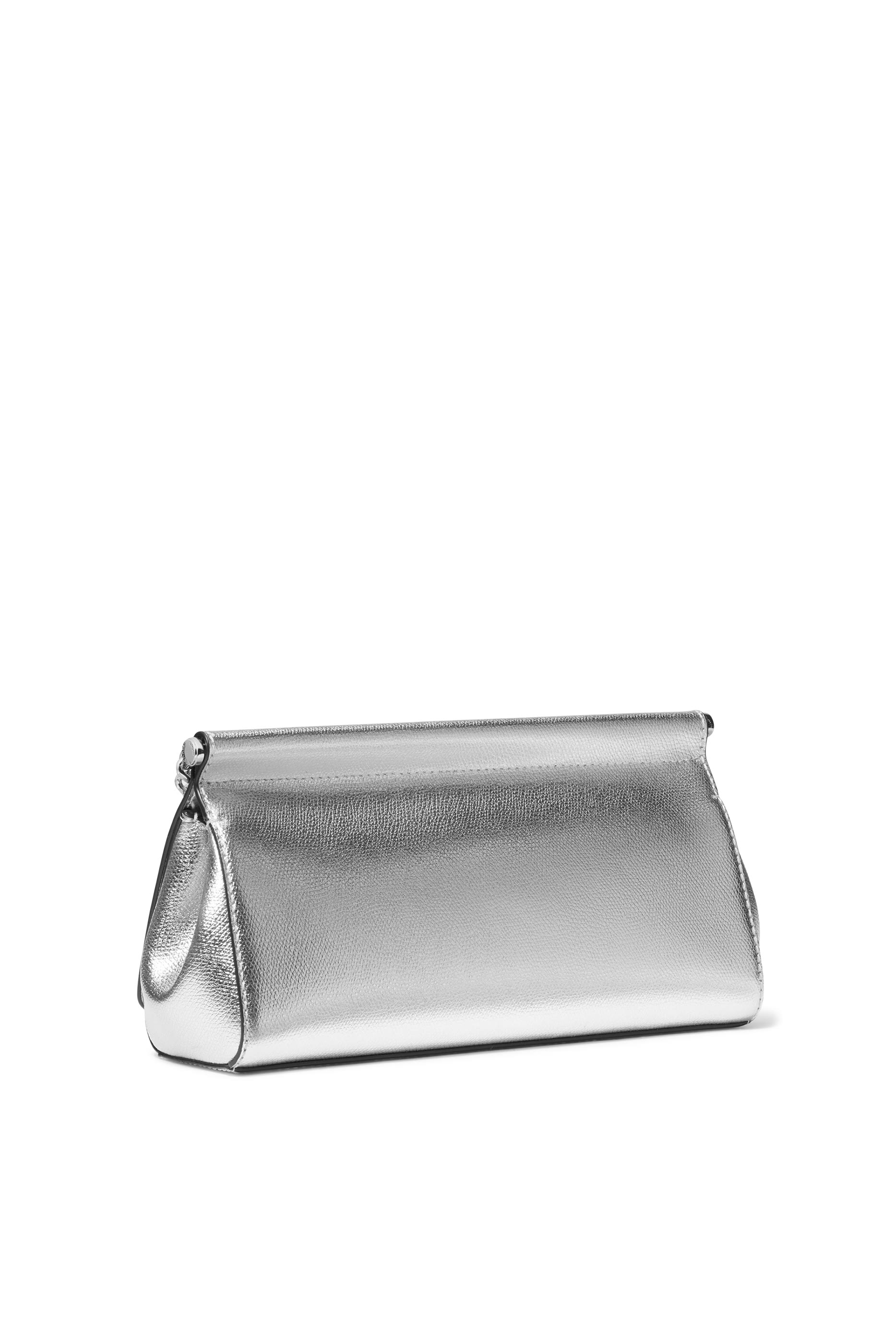 حقيبة بوشيت كارمين متوسطة جلد بارز الملمس