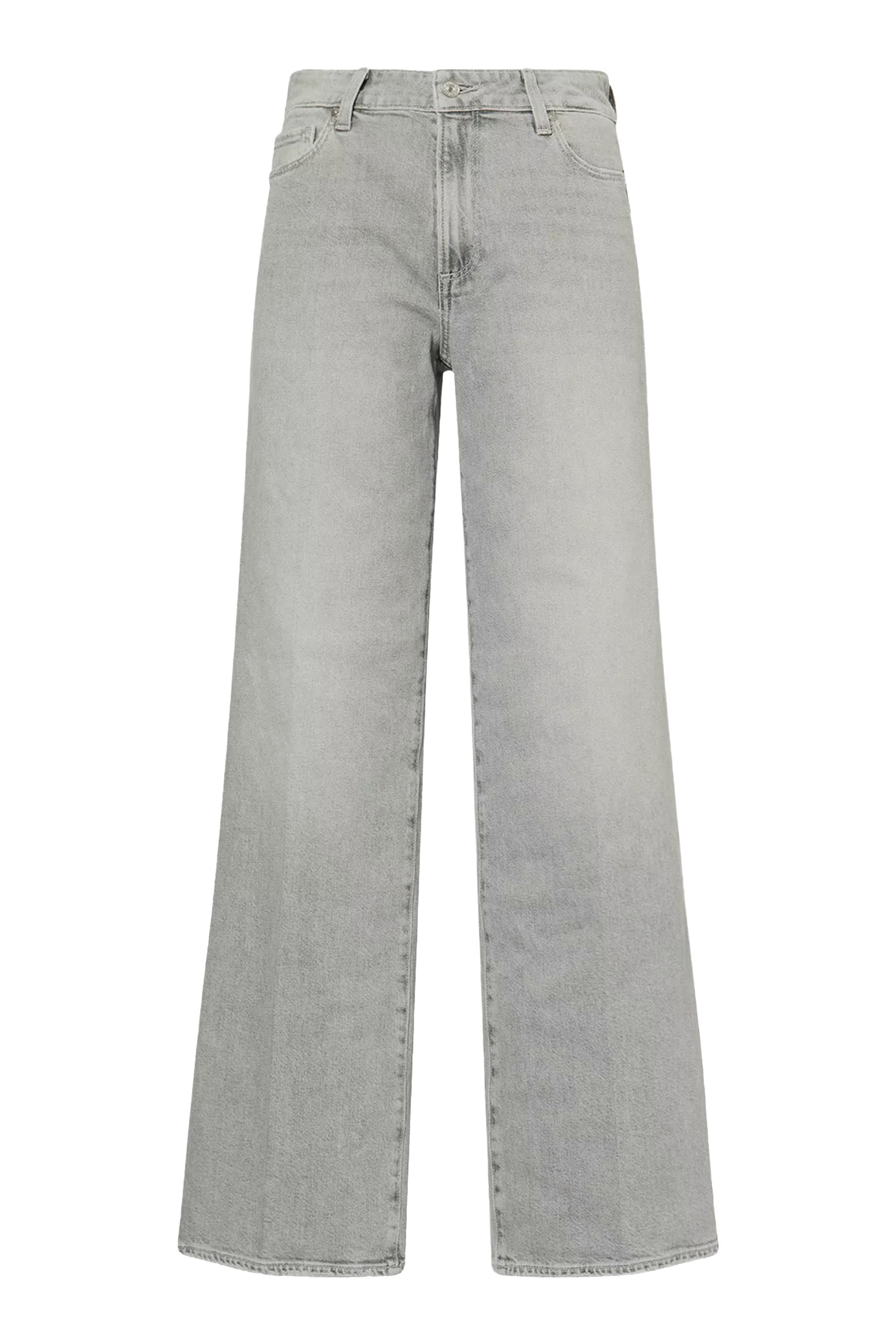 بنطال جينز أنيسا بقصة ساق واسعة