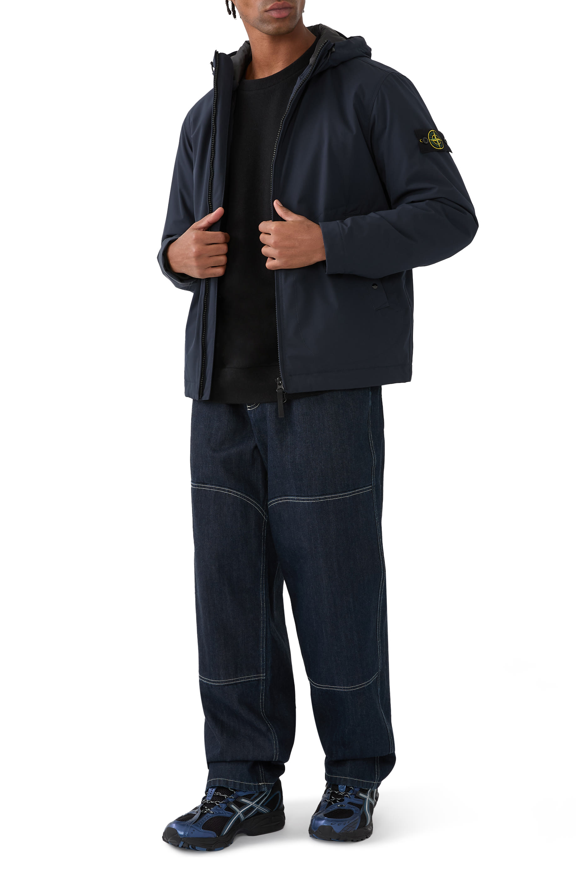 جاكيت شيل قصير قماش ناعم