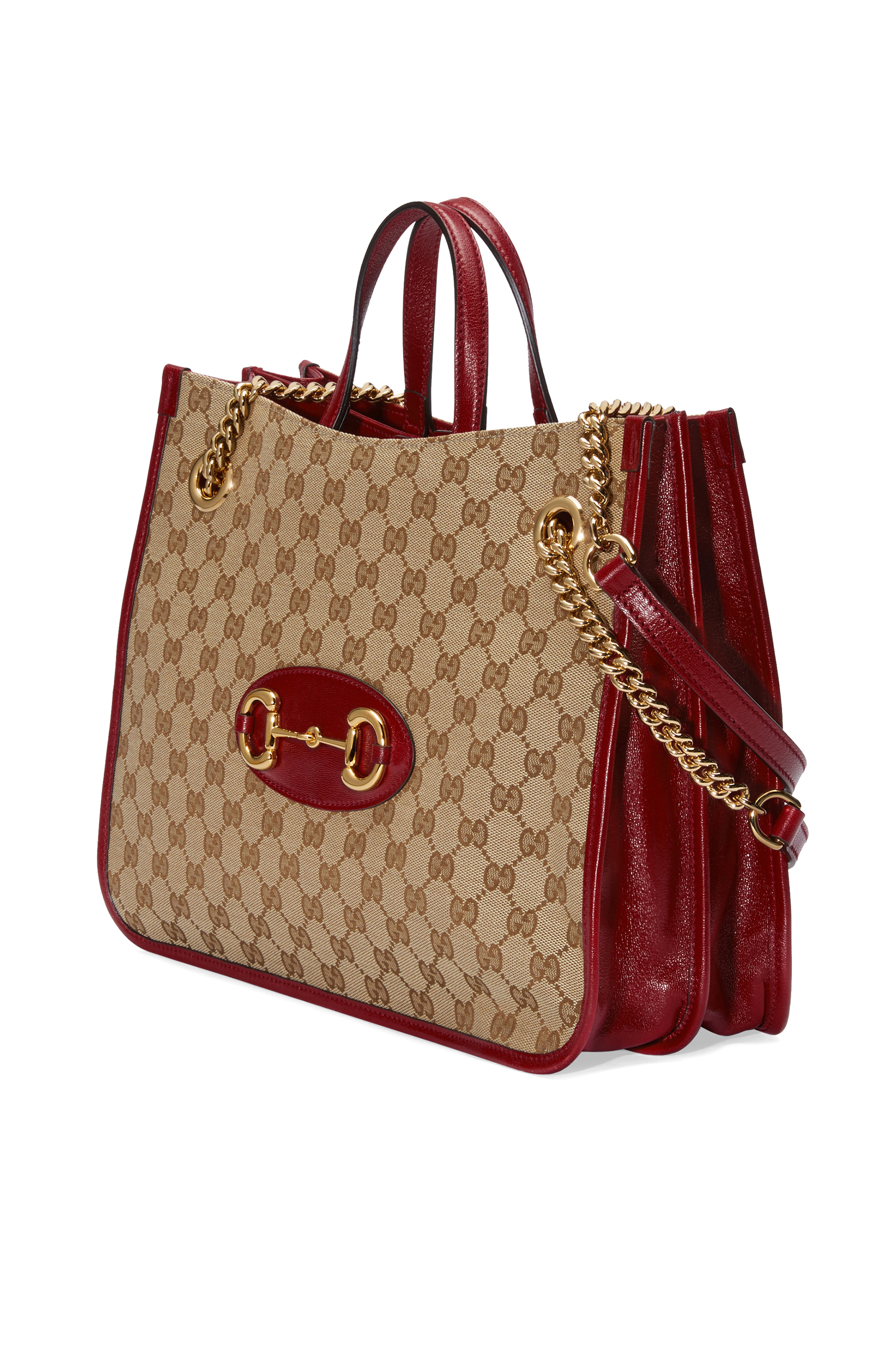 حقيبة كتف غوتشي 1955 متوسطة بحلية لجام الحصان