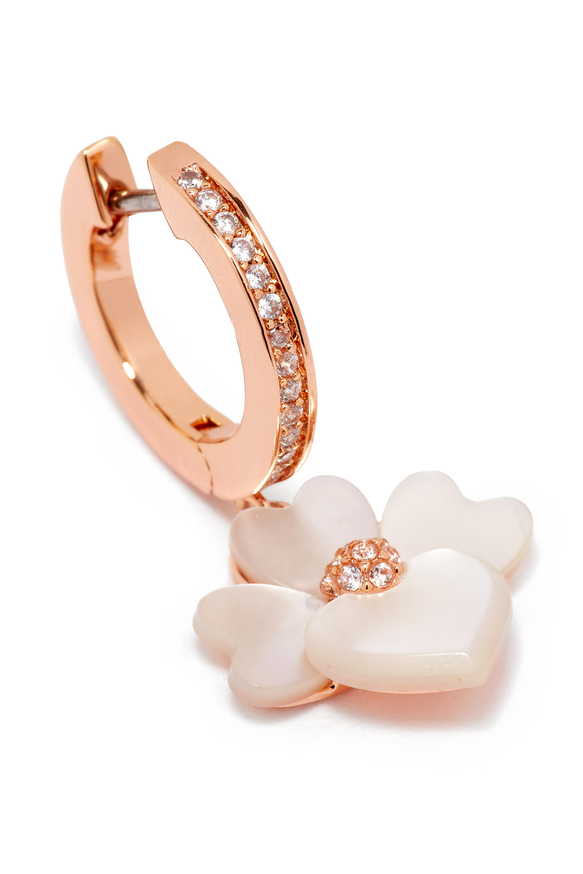 أقراط بريشس بانسي متدلية مرصعة