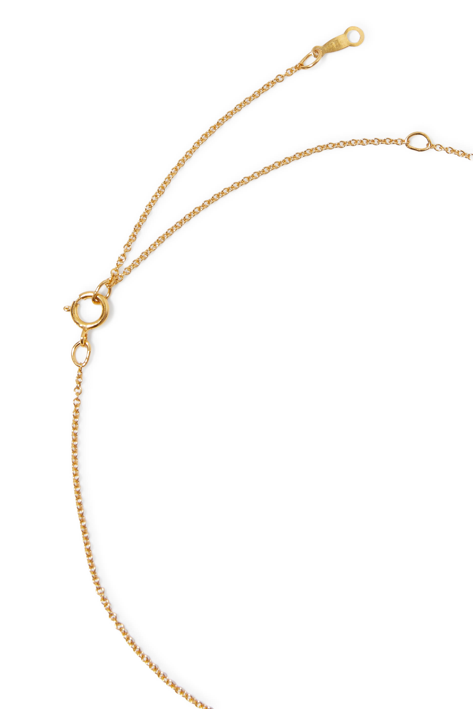 قلادة ليوني بتصميم ميدالية متوسطة المقاس