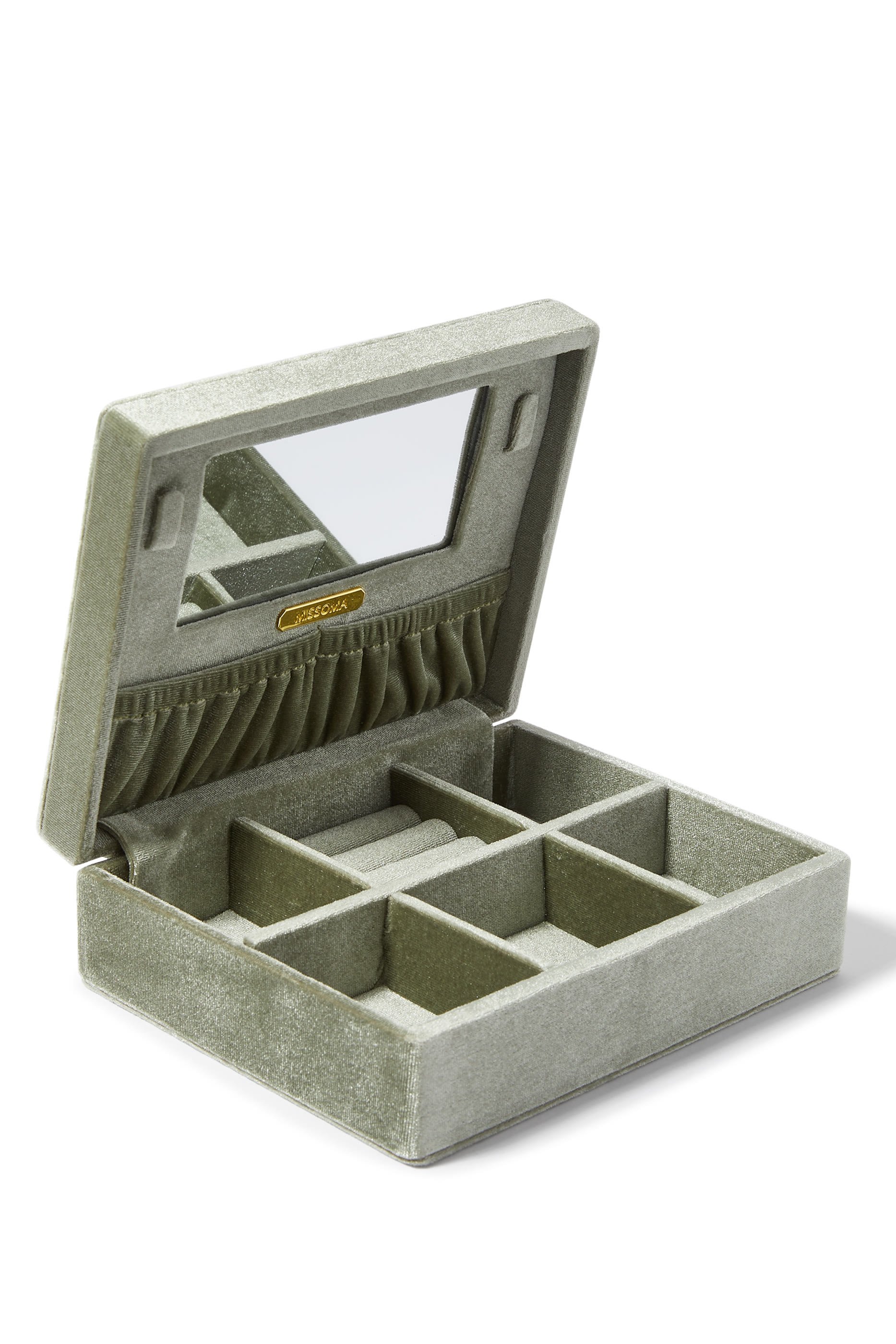 صندوق مجوهرات مخمل