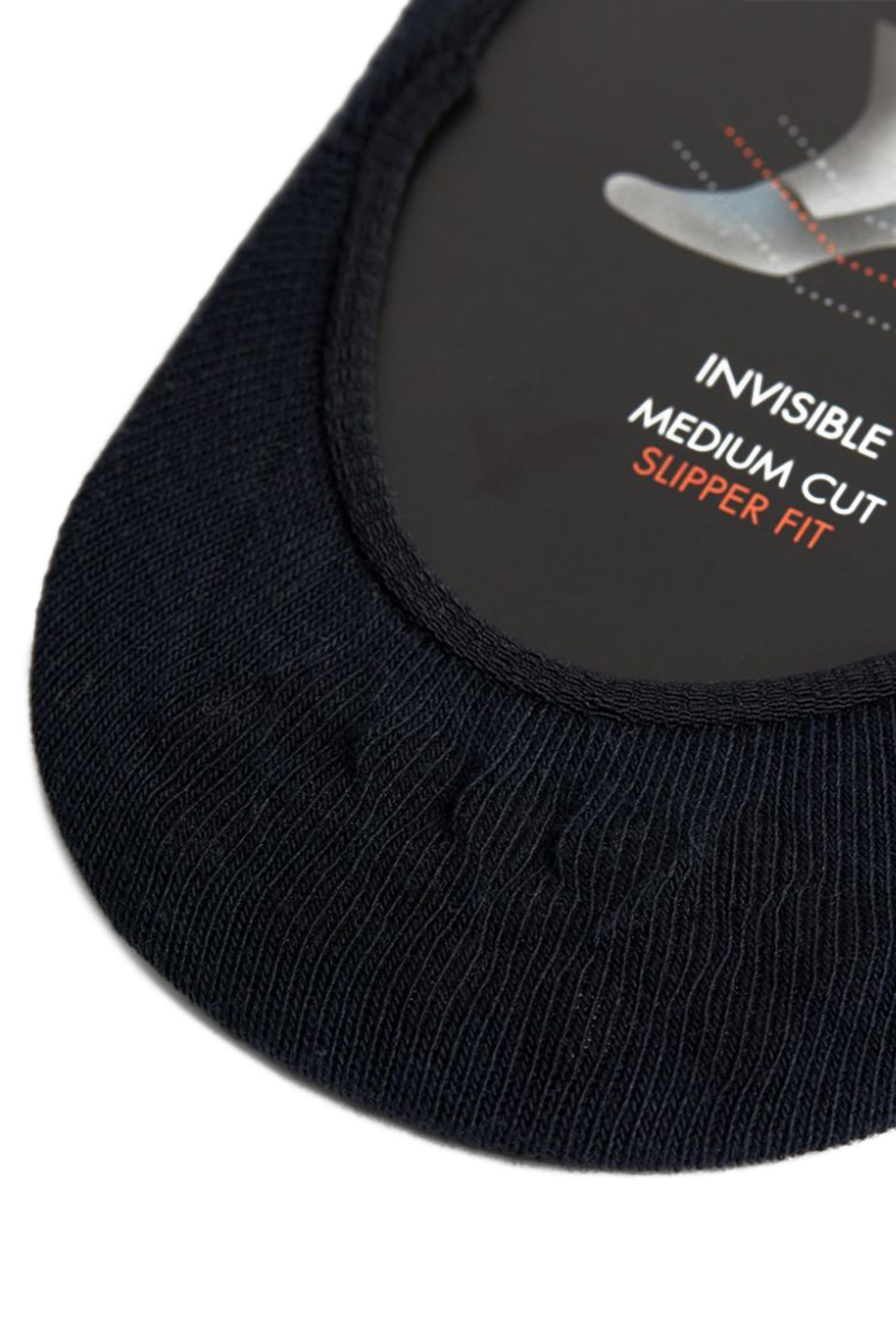 جوارب مخفية بقصة متوسطة