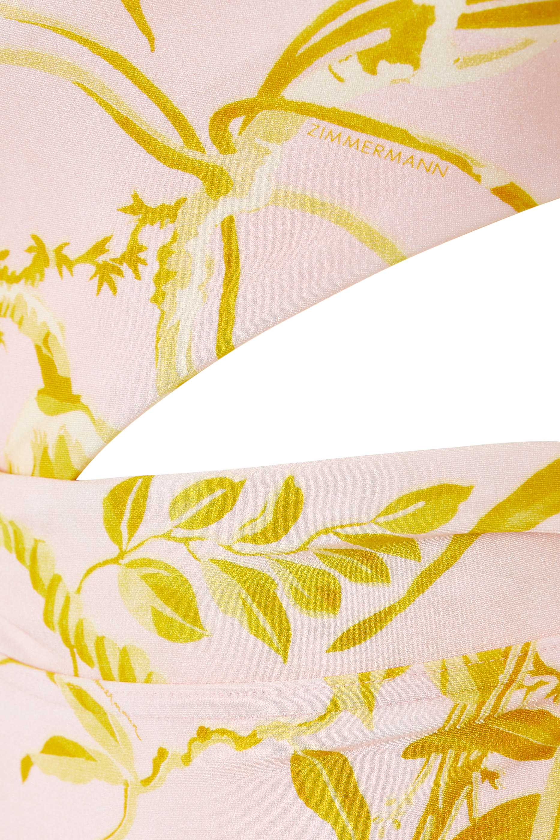 Golden Scarf Tie One Piece Suit