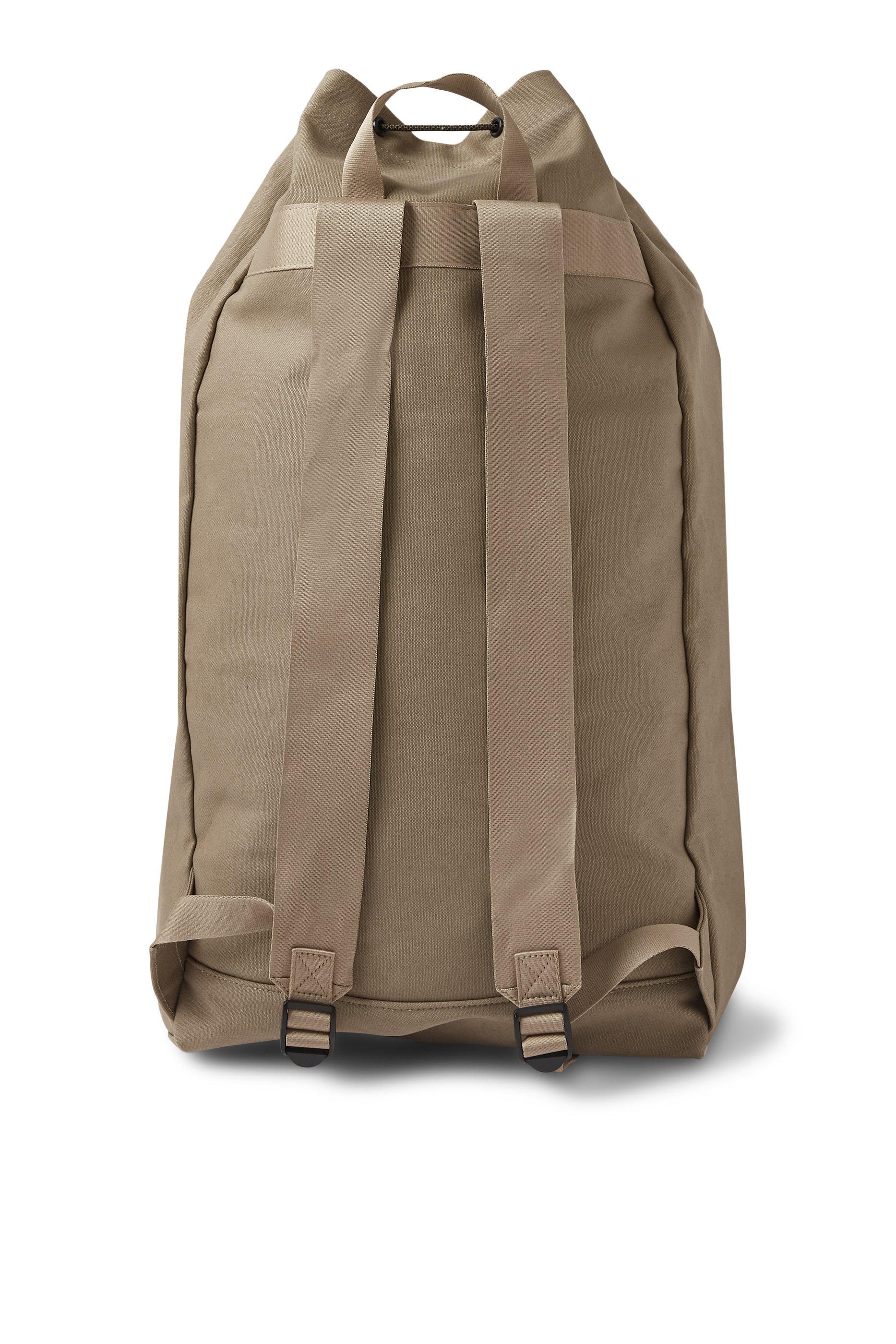 حقيبة ظهر برقعة شعار الماركة قطن