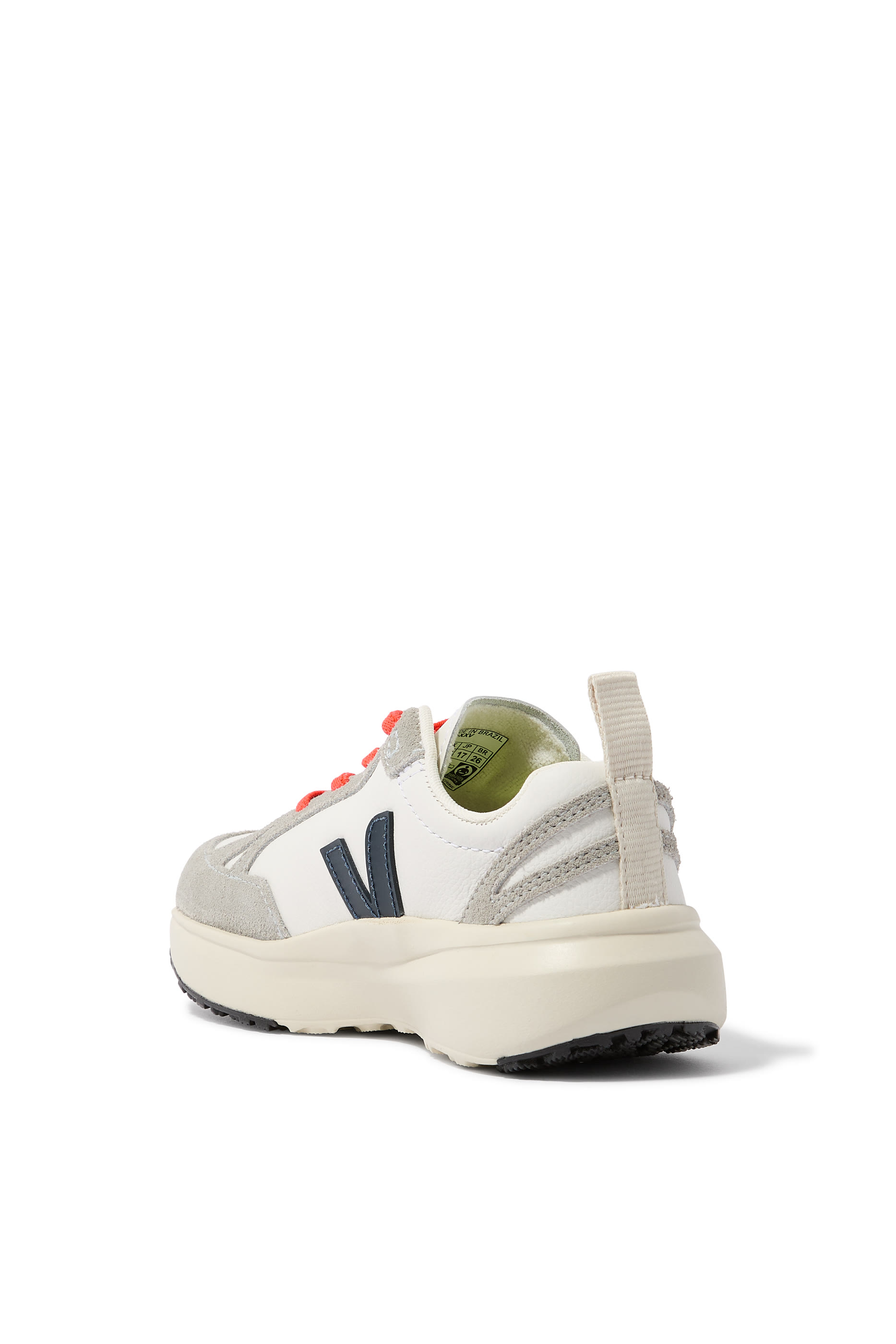  سنيكرز كاناري بأربطة مطاطية جلد للأطفال