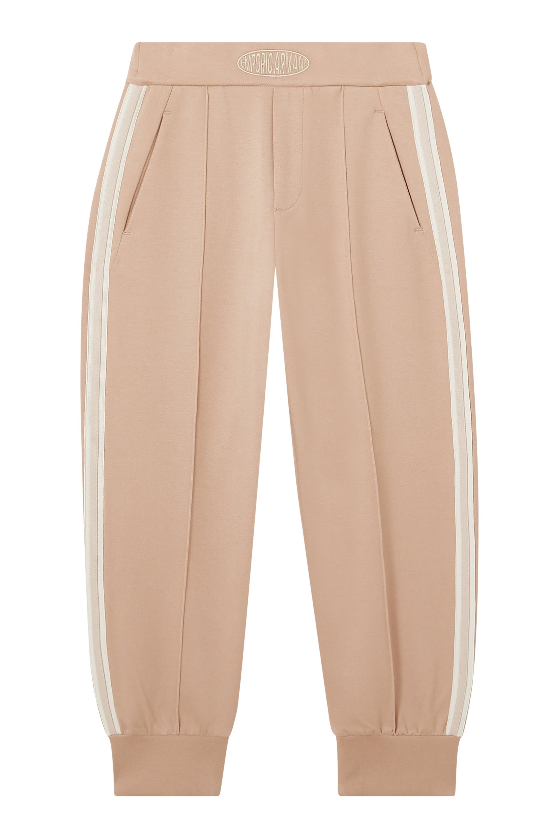  بنطال رياضي مزين بشعار الماركة للأطفال