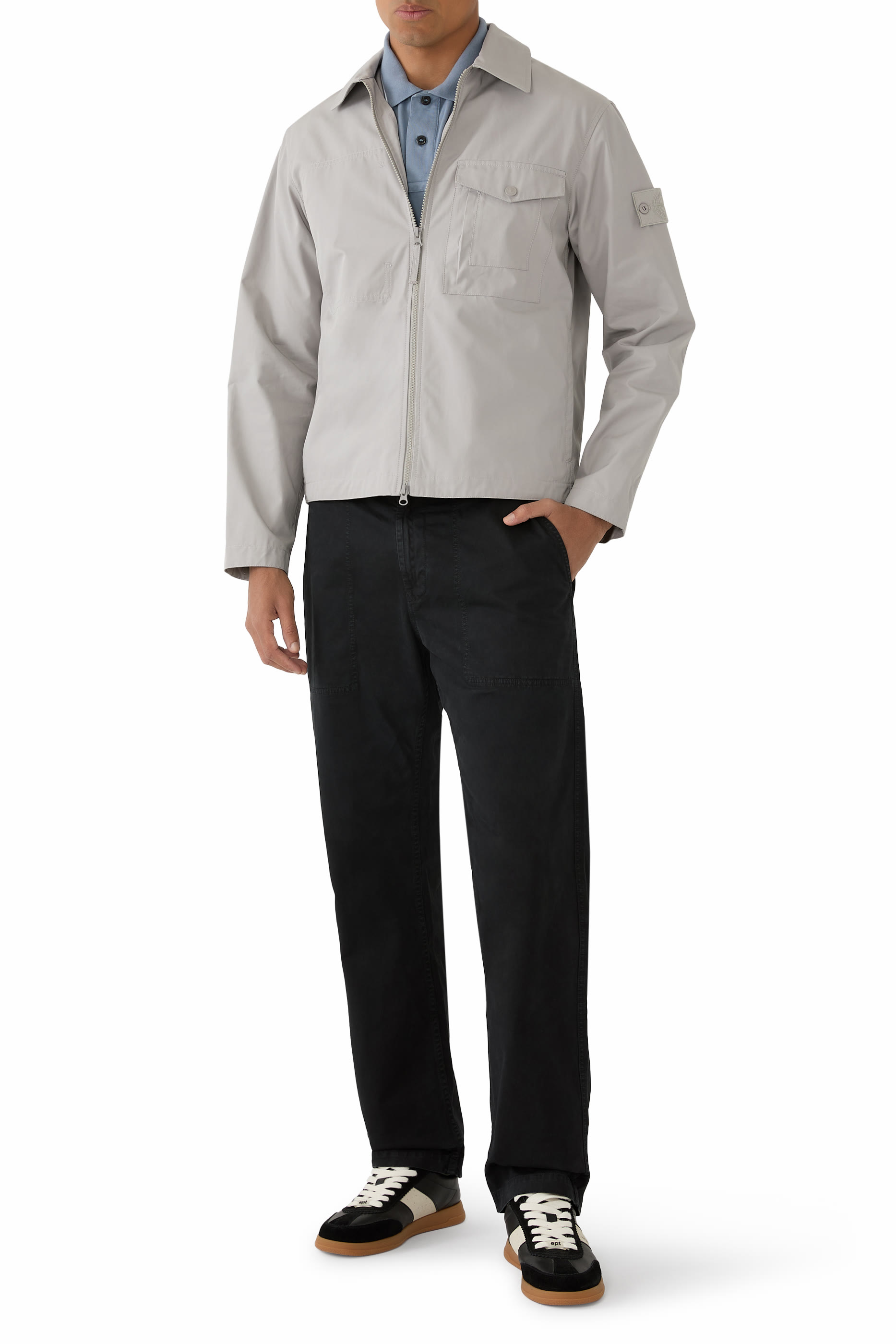 قميص بنمط جاكيت أول ويذر