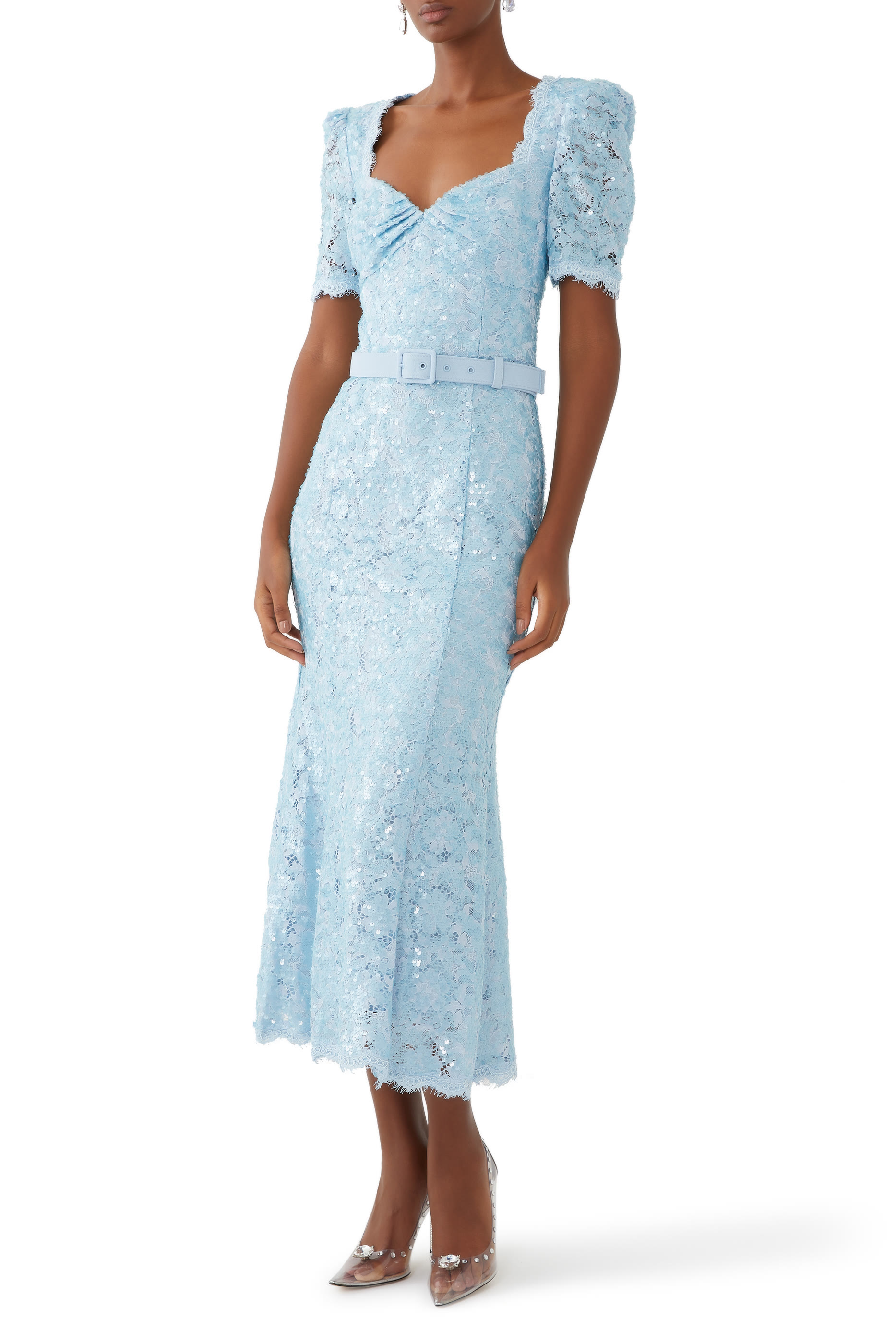 فستان ليلى  إكس نيكي هيلتون متوسط الطول