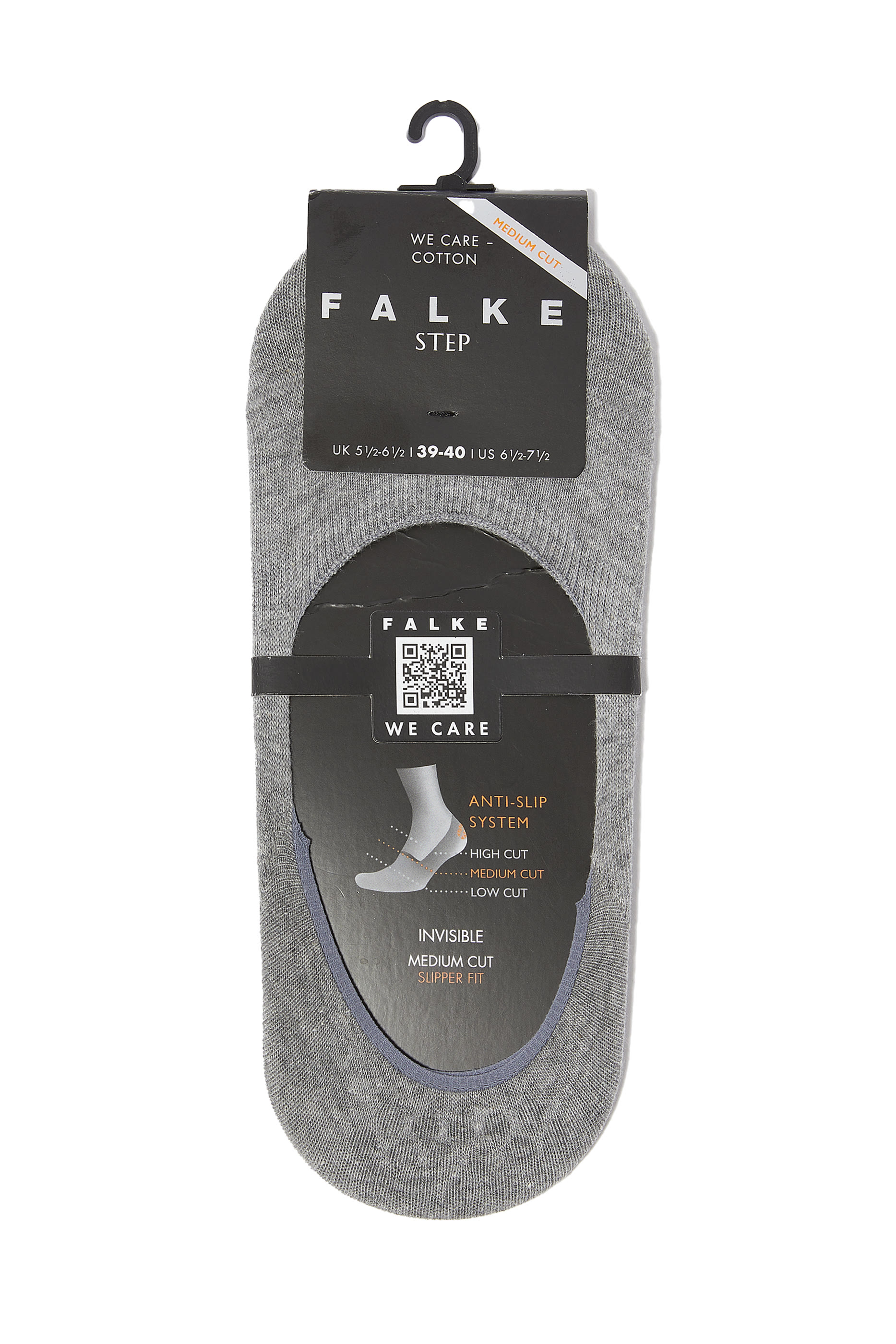 جوارب مخفية بقصة متوسطة