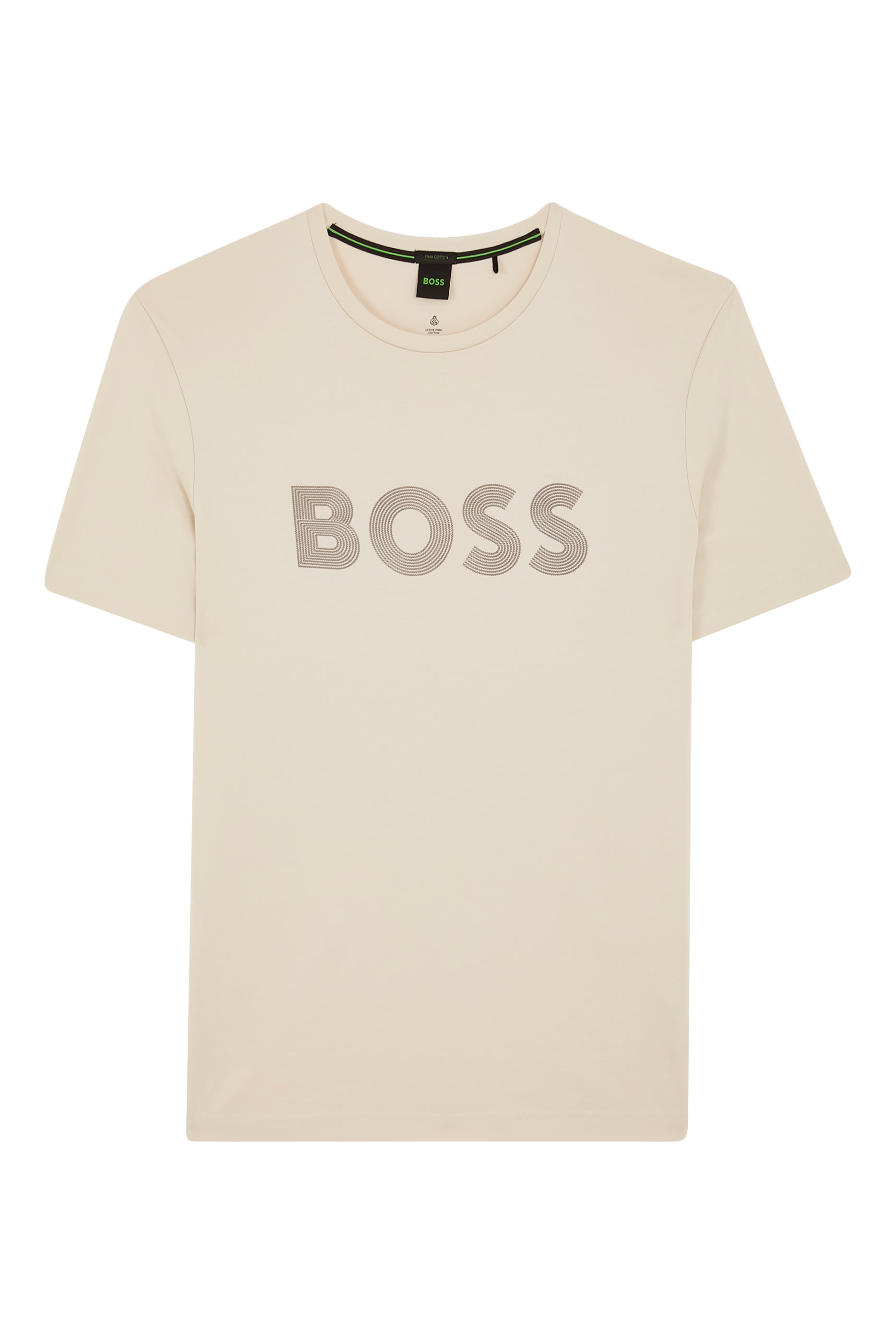 تيشيرت بشعار الماركة قطن بيما