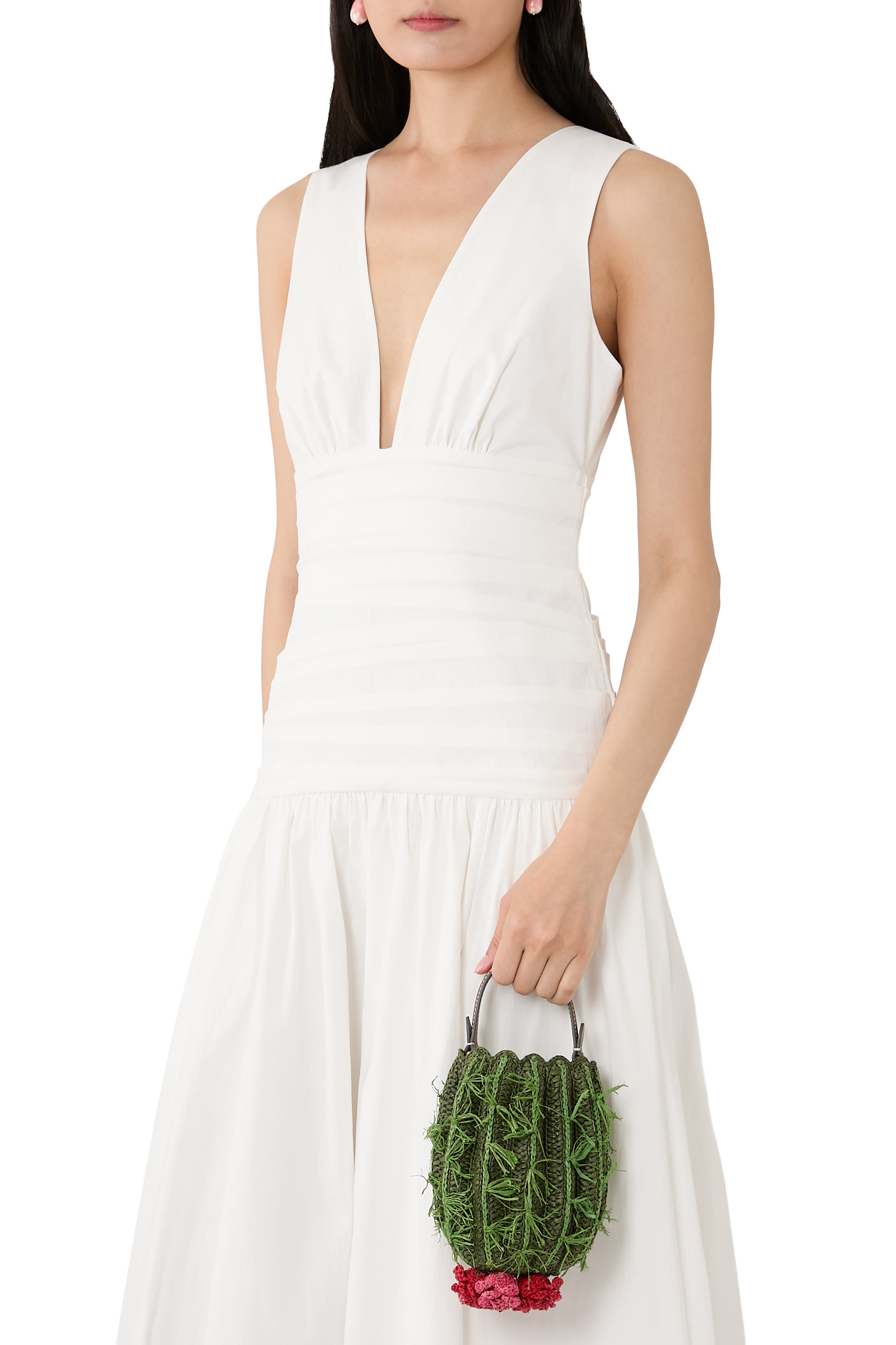 حقيبة كروس بودي بتصميم صبار رافيا