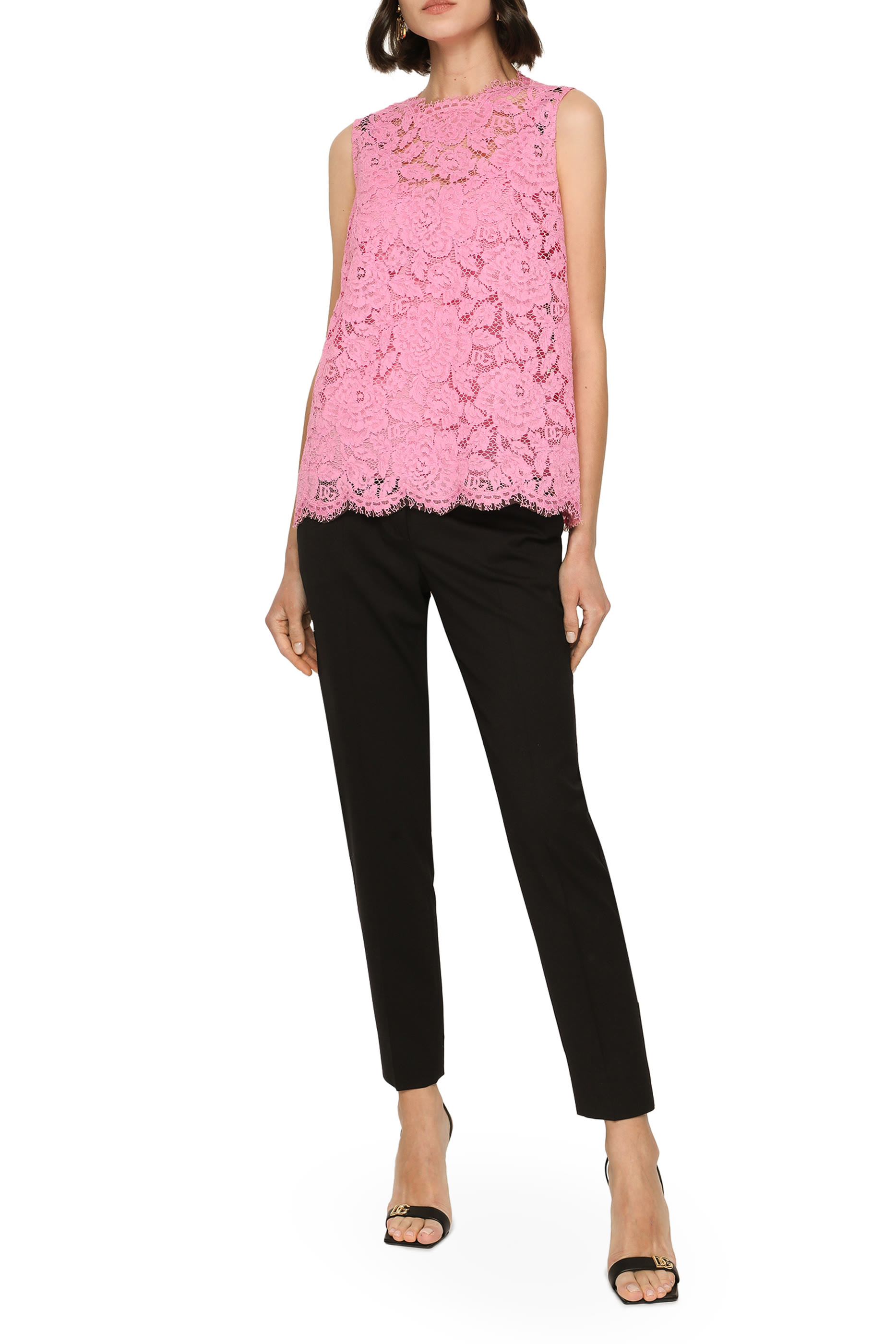 بنطال قماش صوف