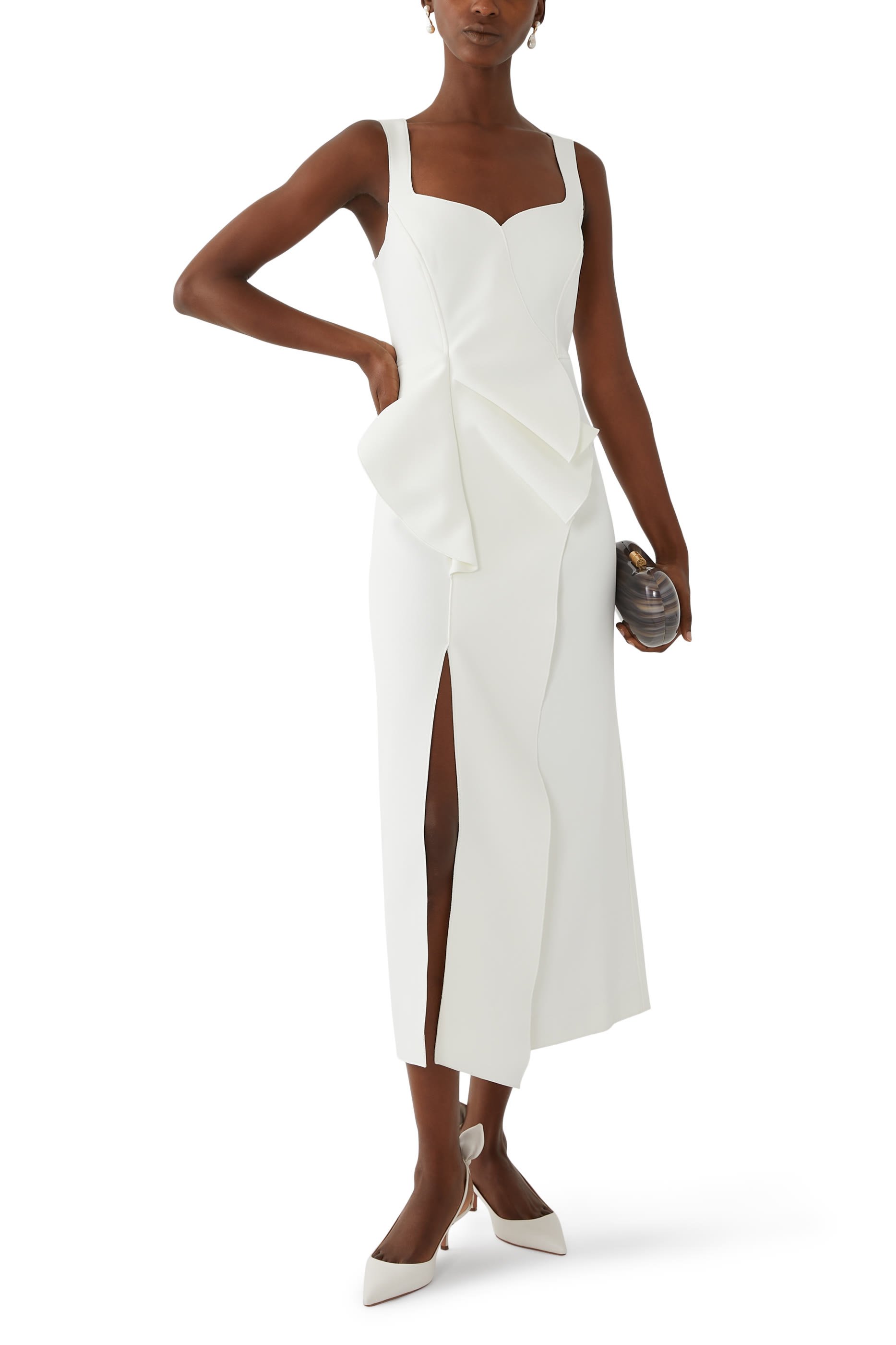 فستان أندروود متوسط الطول