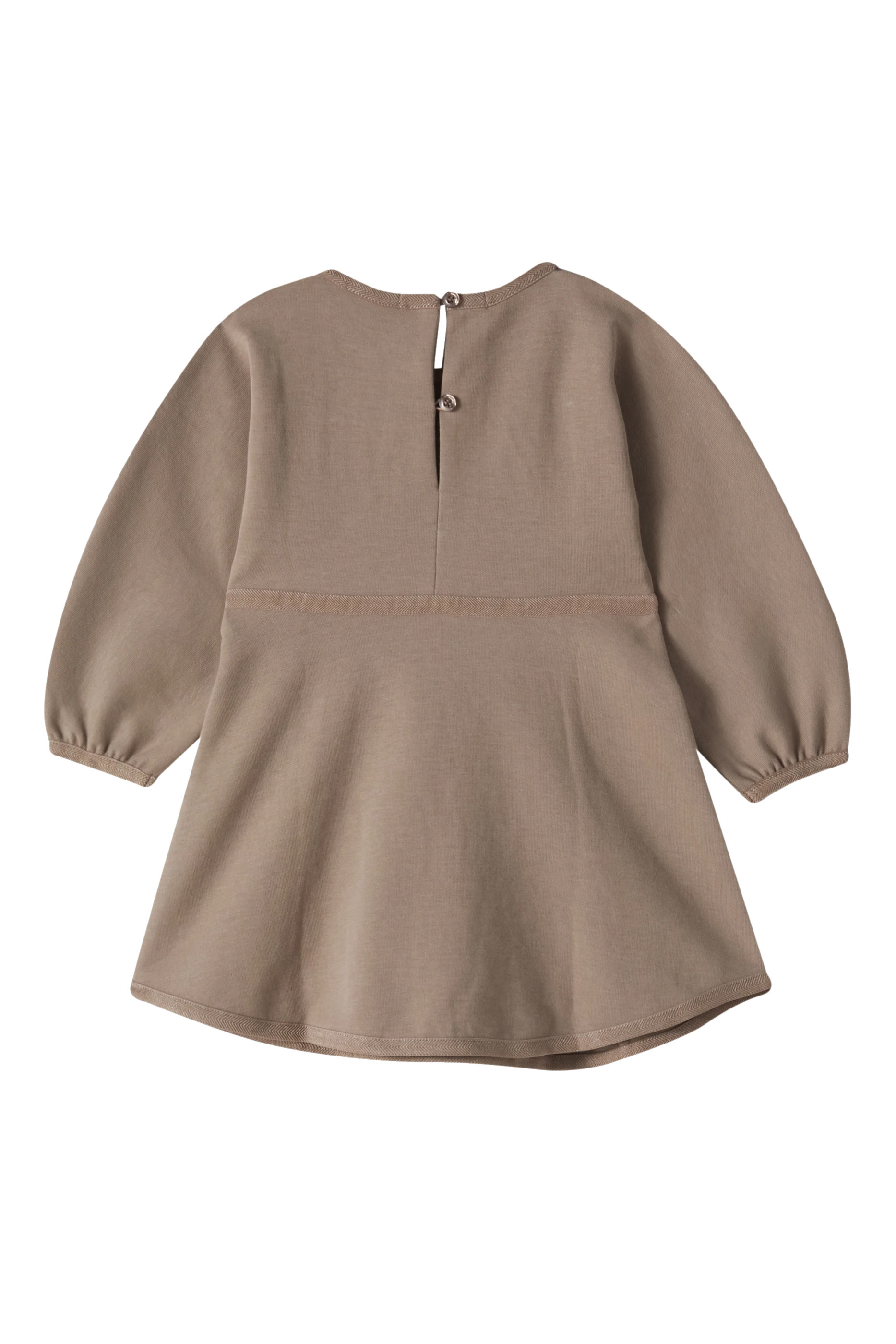 فستان بشعار الماركة للأطفال