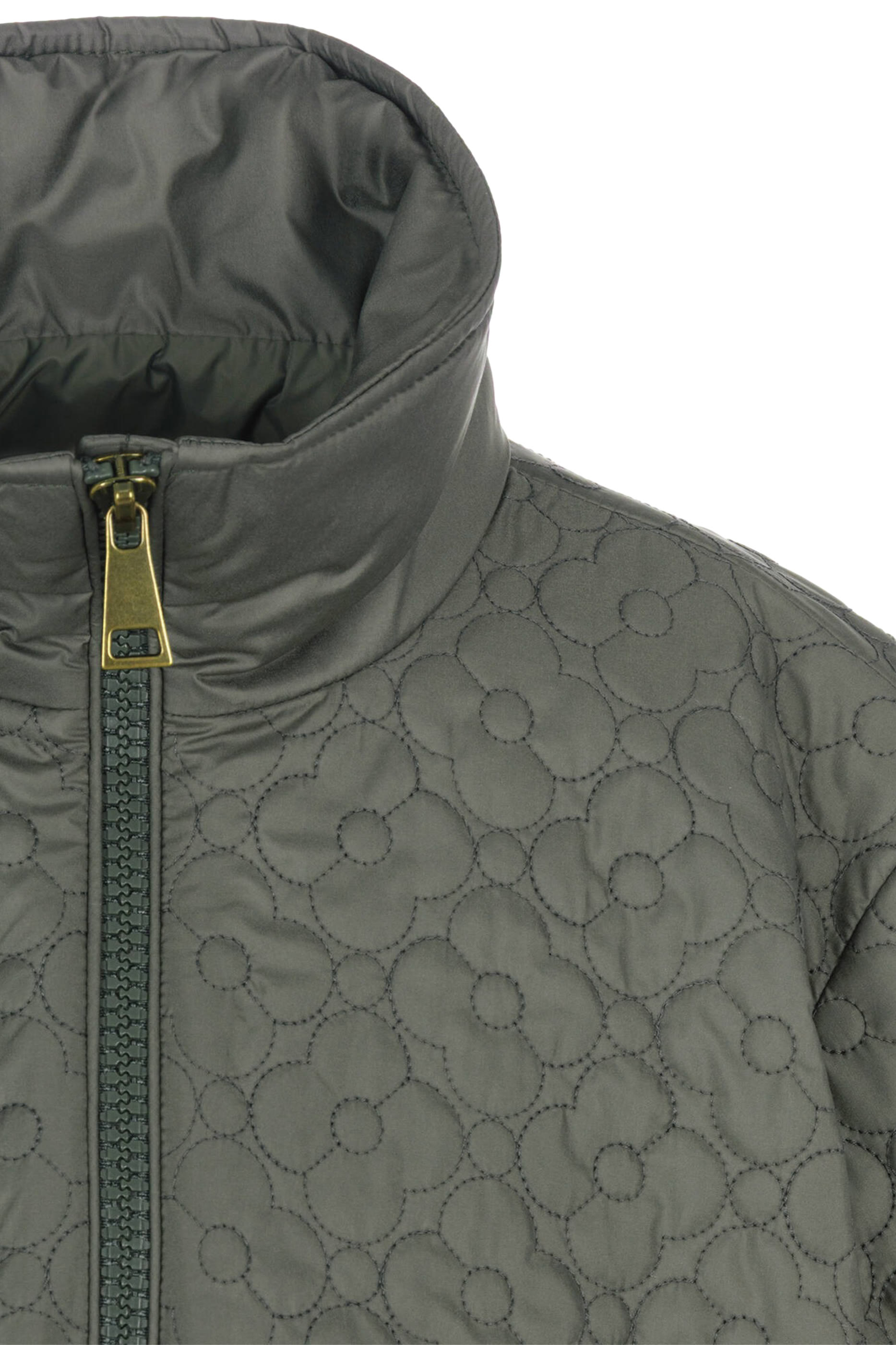 جاكيت كاميليا بتصميم مبطن مزين بنقشة أزهار للأطفال