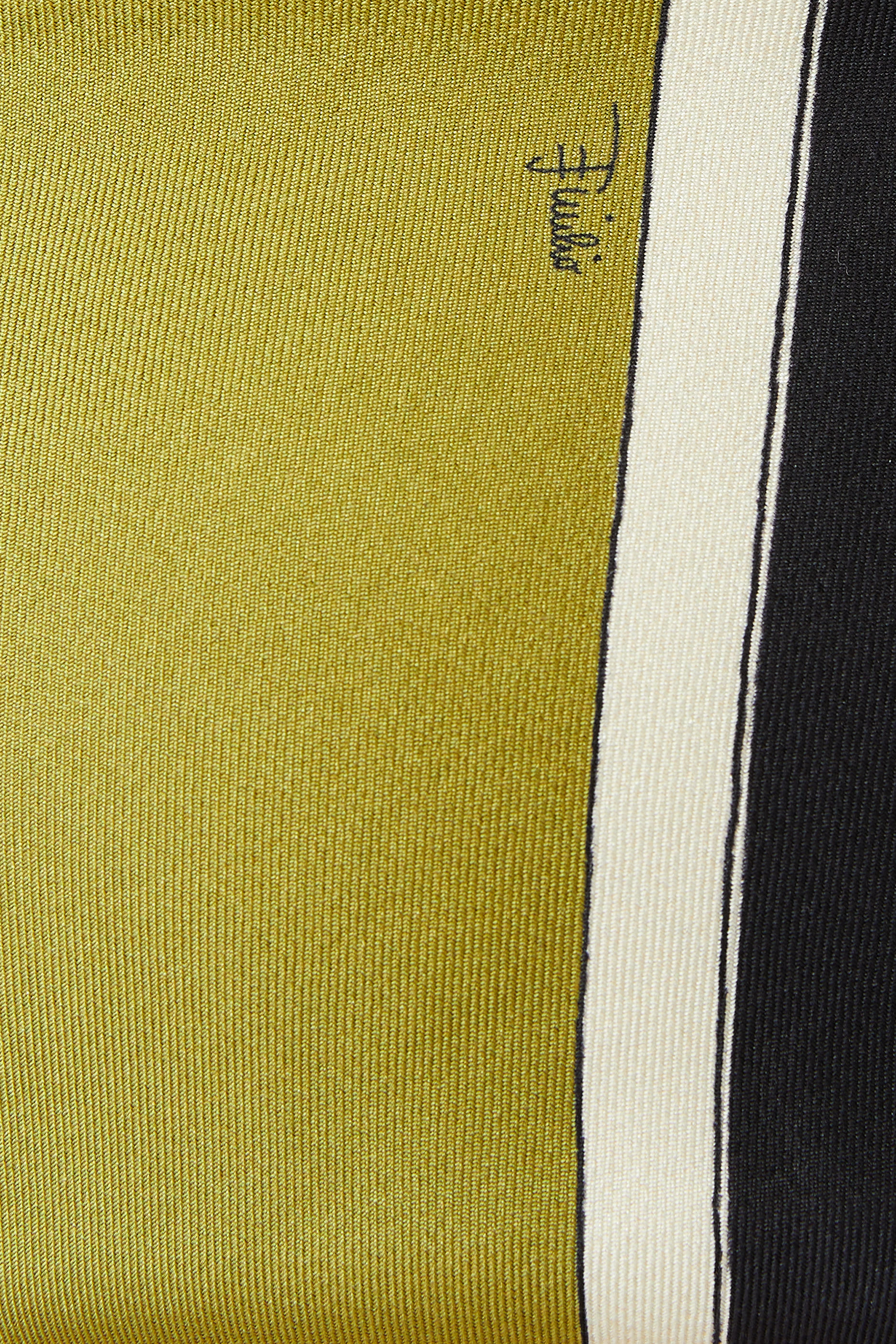 بلوزة بتصميم باندو بنقشة فيفارا حرير تويل