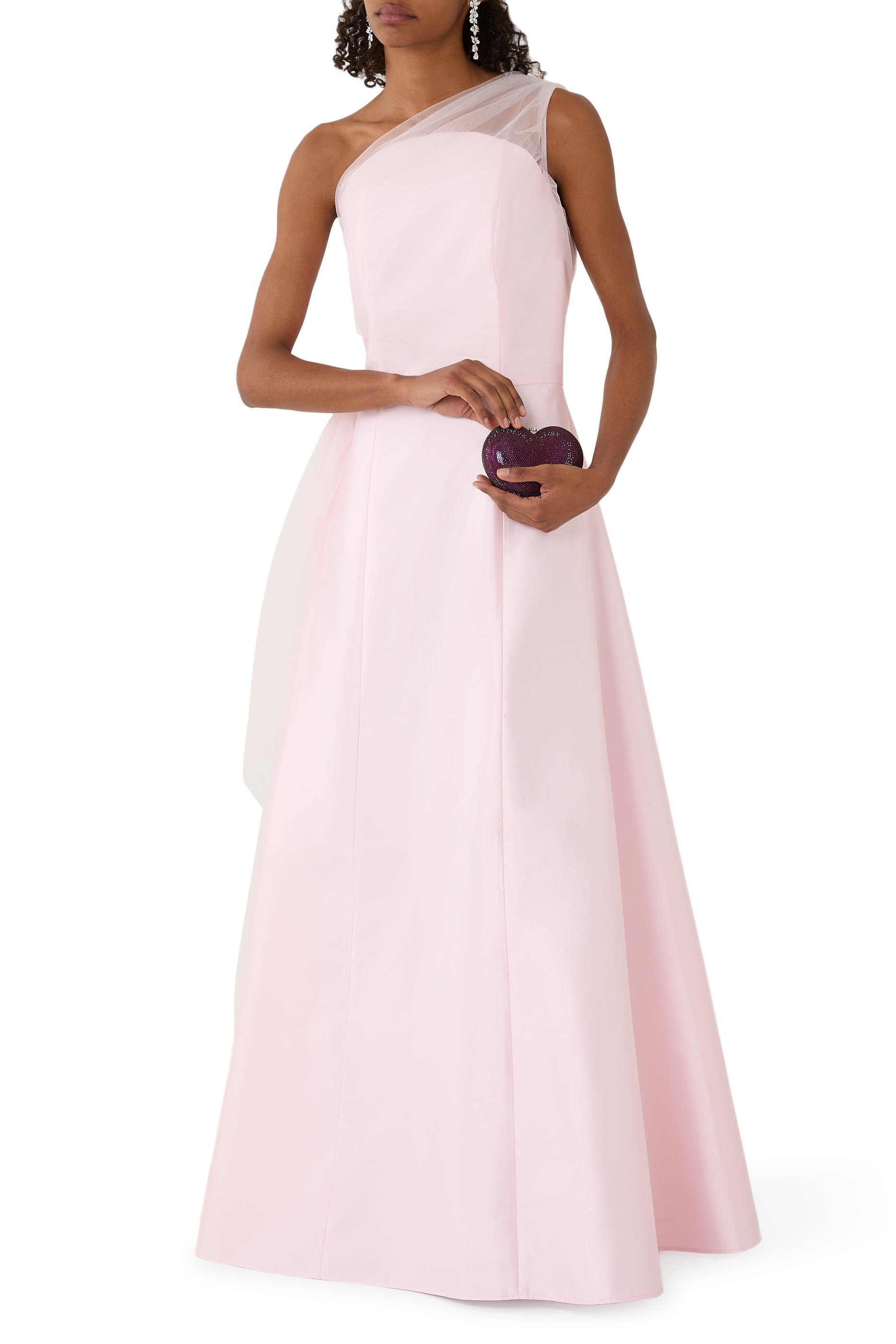 حقيبة كلاتش لامور بوتيت كور مرصع بكريستال