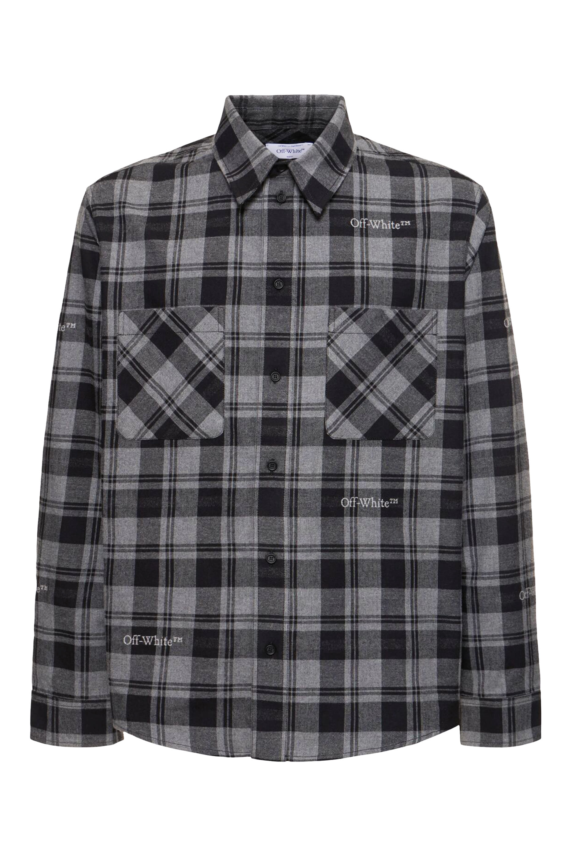 قميص فلانيل بنقشة مربعات