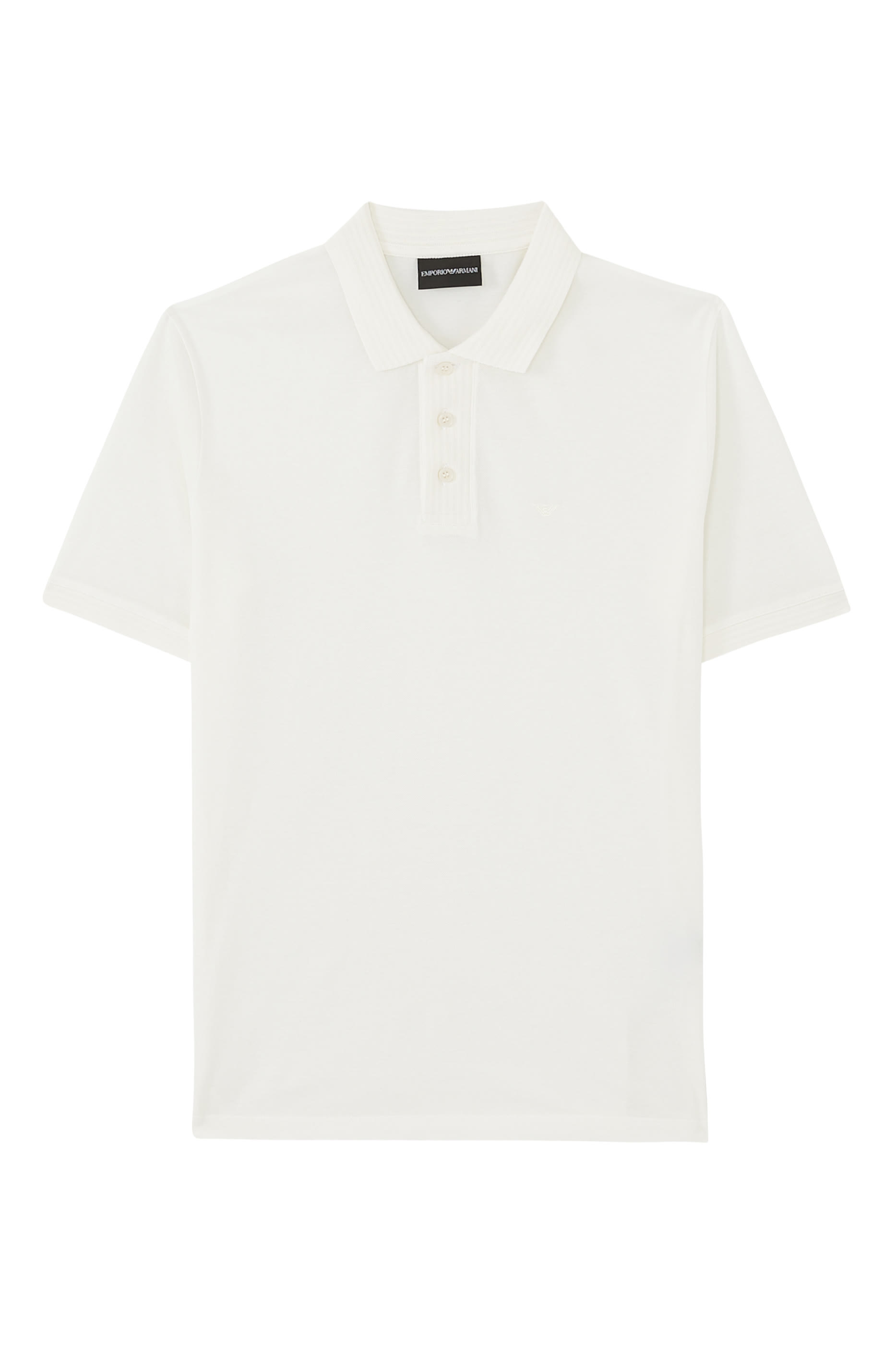 قميص بولو قطن بشعار الماركة