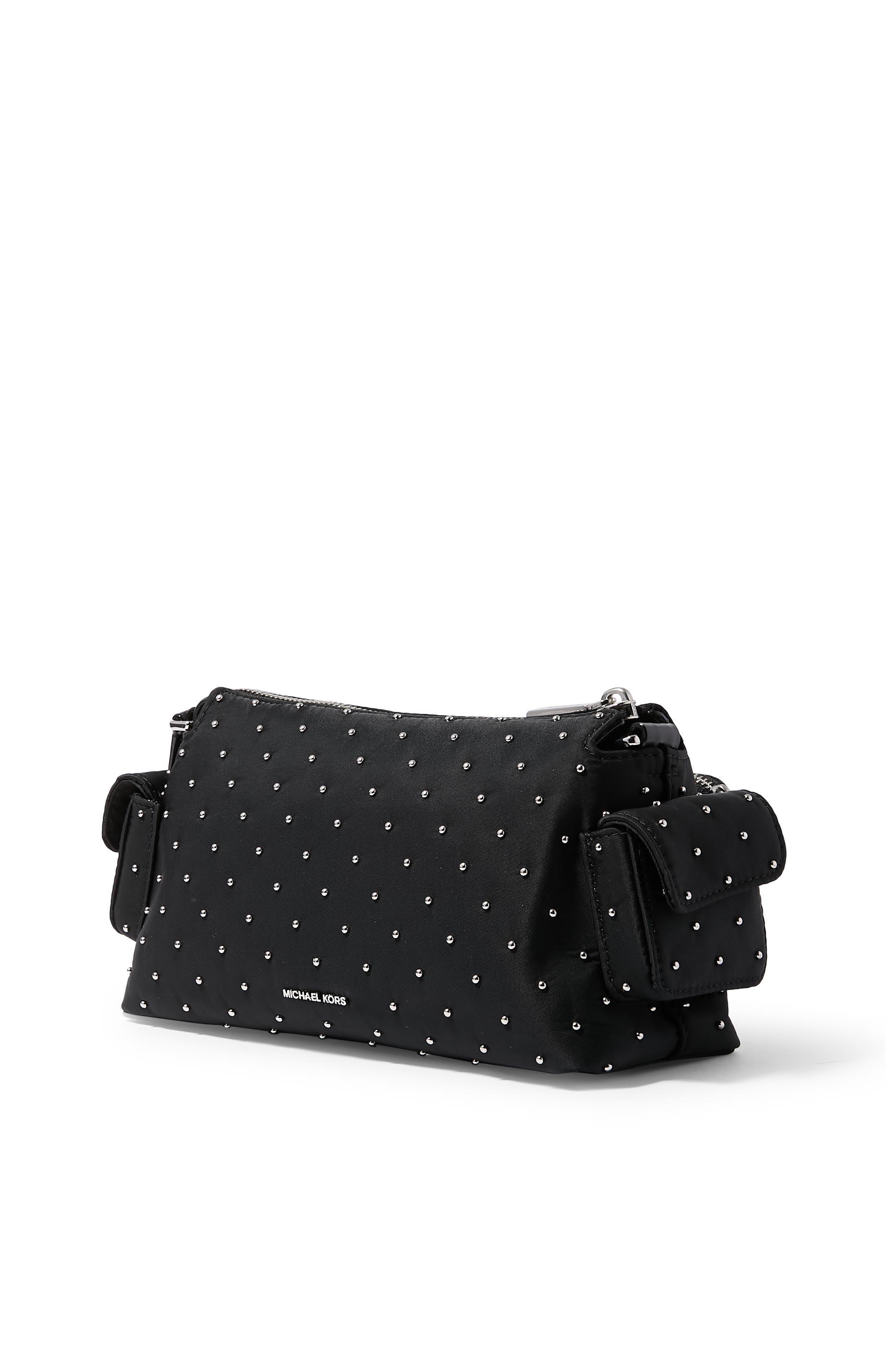 حقيبة كتف داكوتا صغيرة مرصعة بأحجار