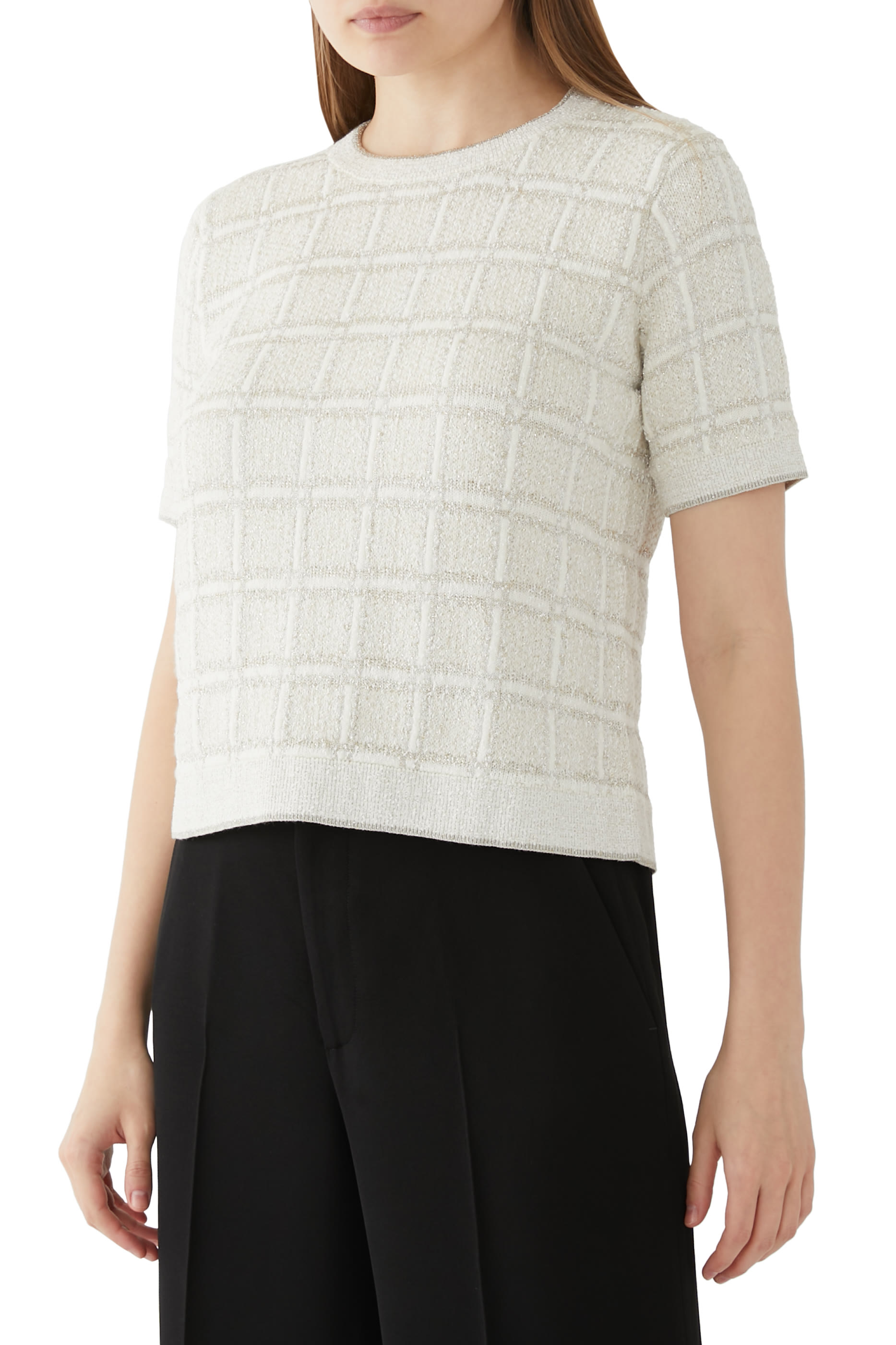 تيشيرت بطبعة قطن لامع