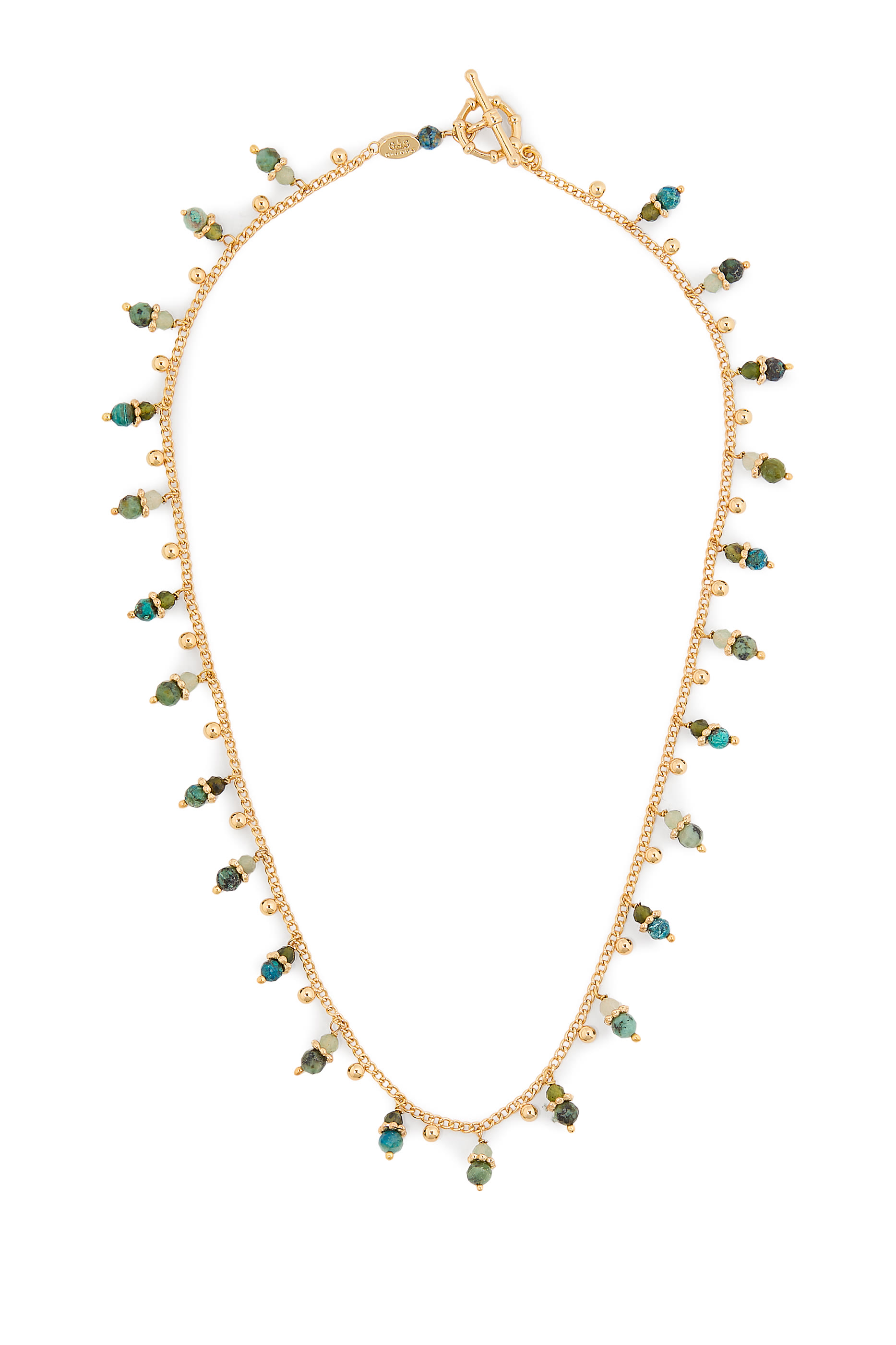 قلادة تانغرين، معدن مطلي بالذهب