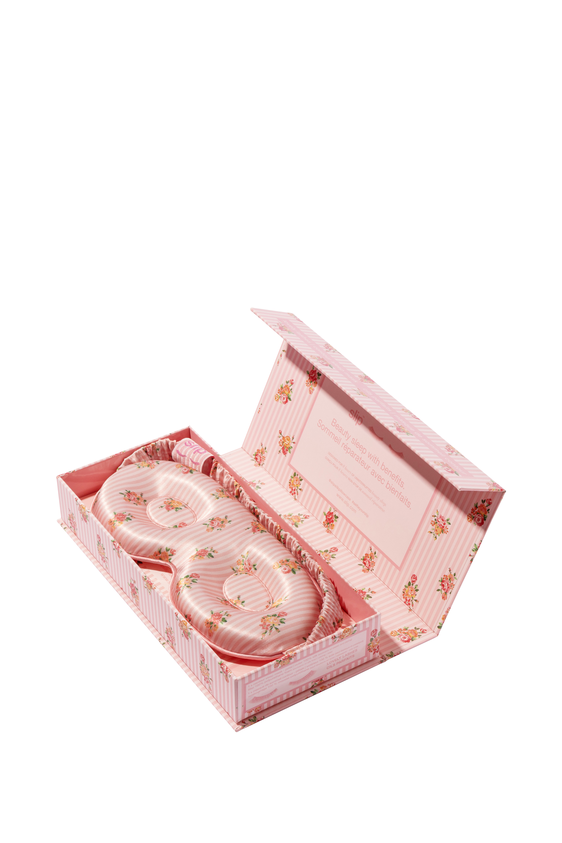 قناع نوم منحوت حرير خالص