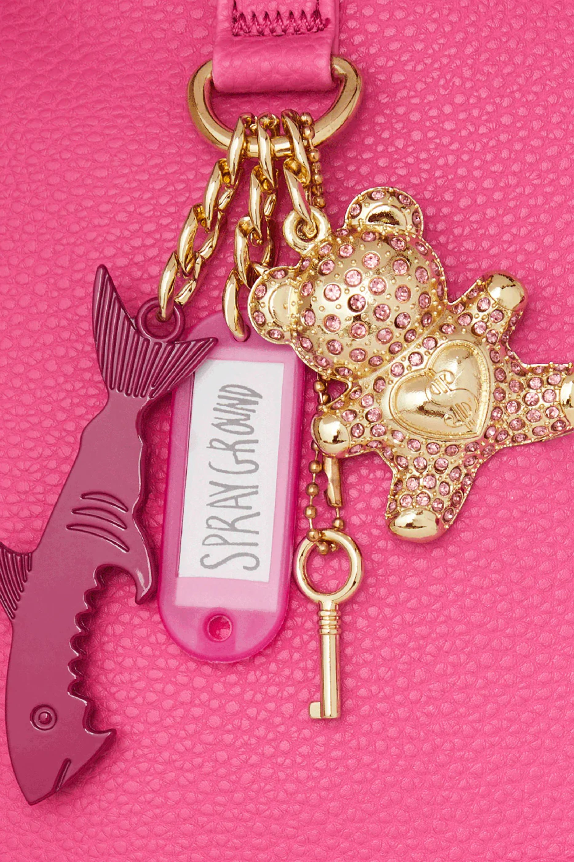 حقيبة ظهر  مزينة بنقشة قرش للأطفال