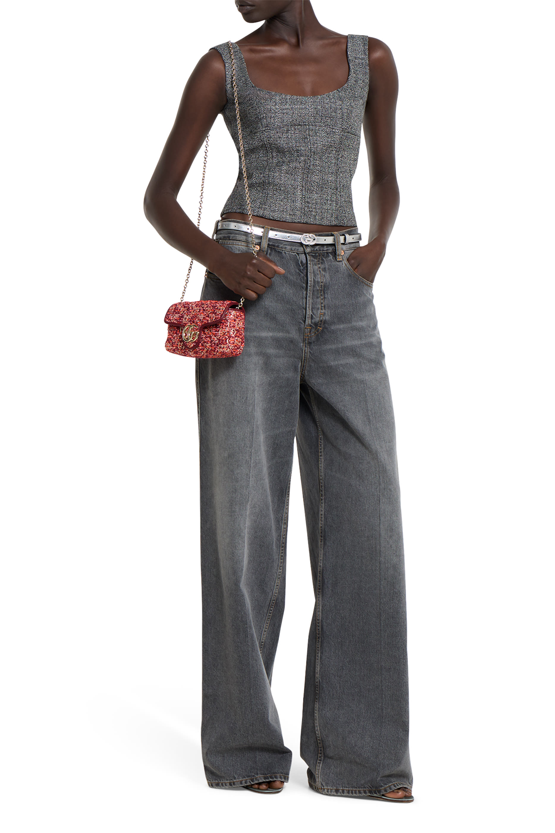 حقيبة كتف مارمونت صغيرة بشعار الماركة