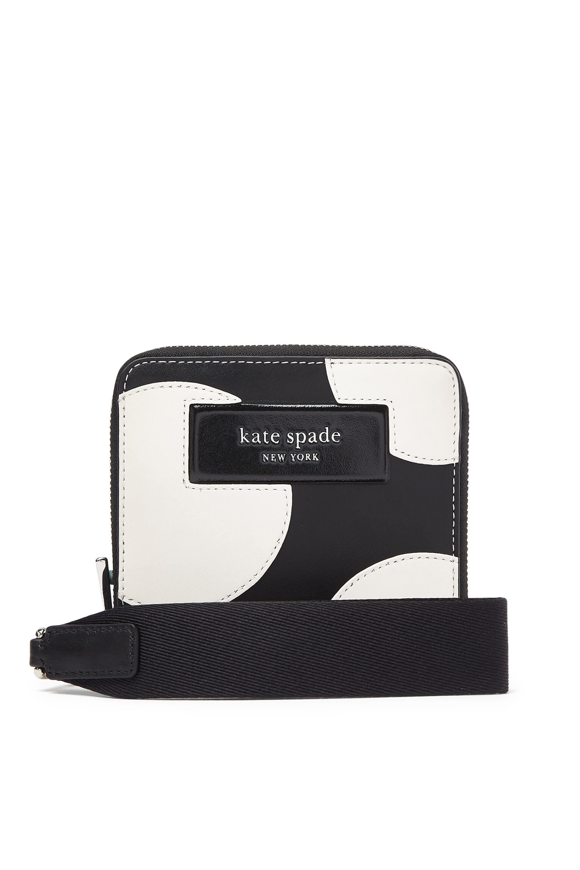 محفظة ديفين بنقشة نقاط بولكا ومقاس مضغوط