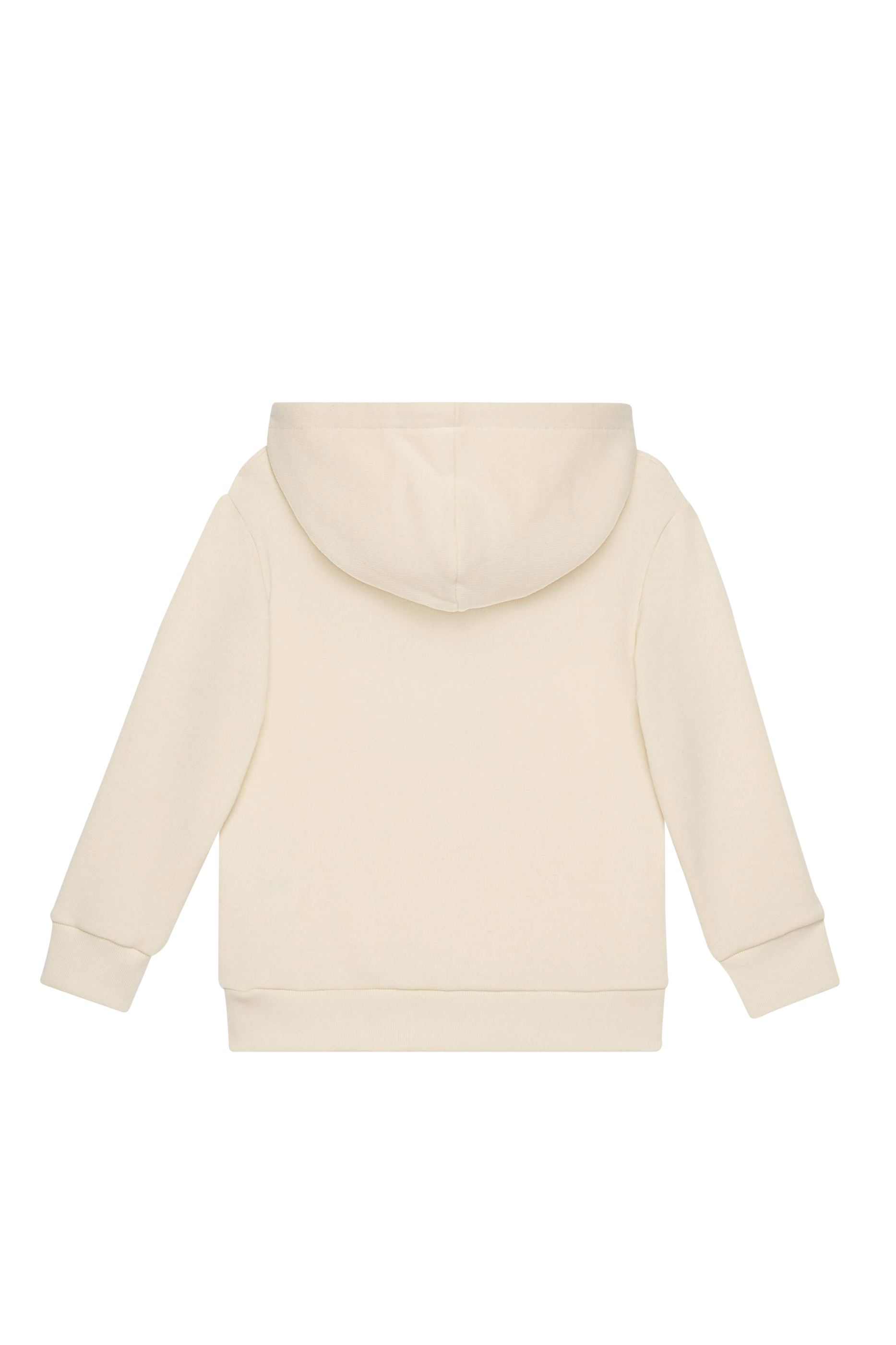 سويت شيرت بغطاء رأس وشعار الماركة