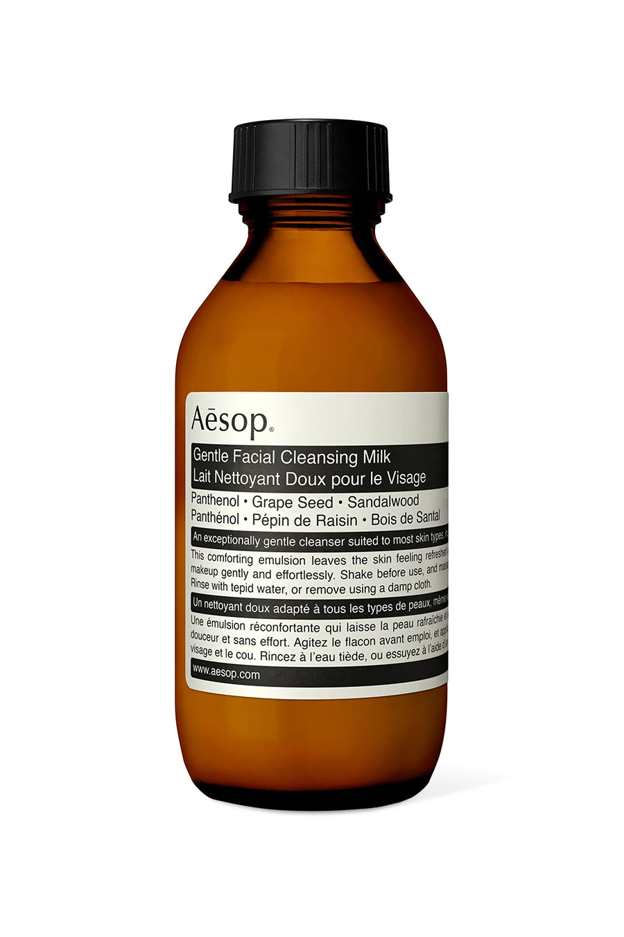 حليب لطيف لتنظيف الوجه