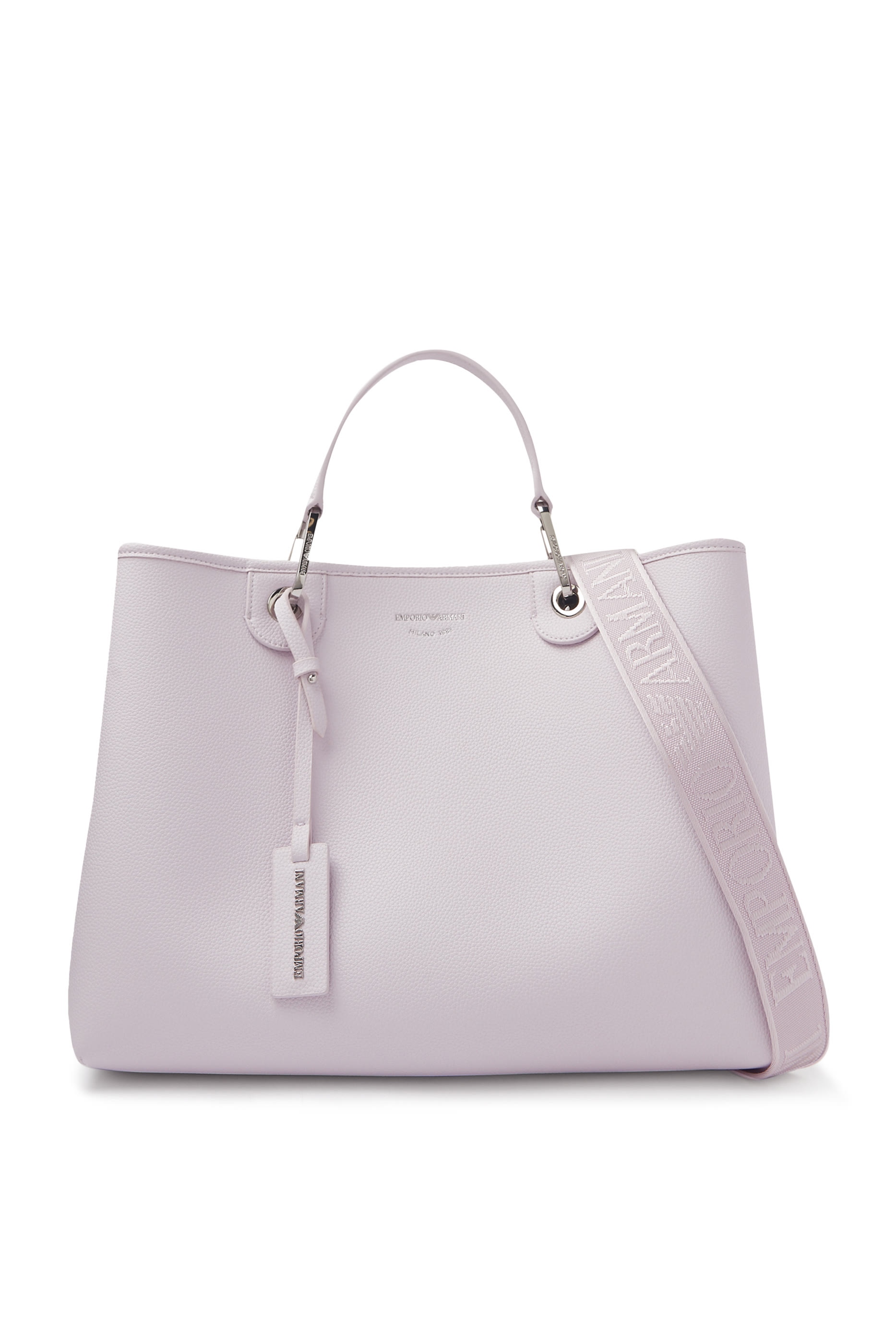 حقيبة يد بشعار الماركة