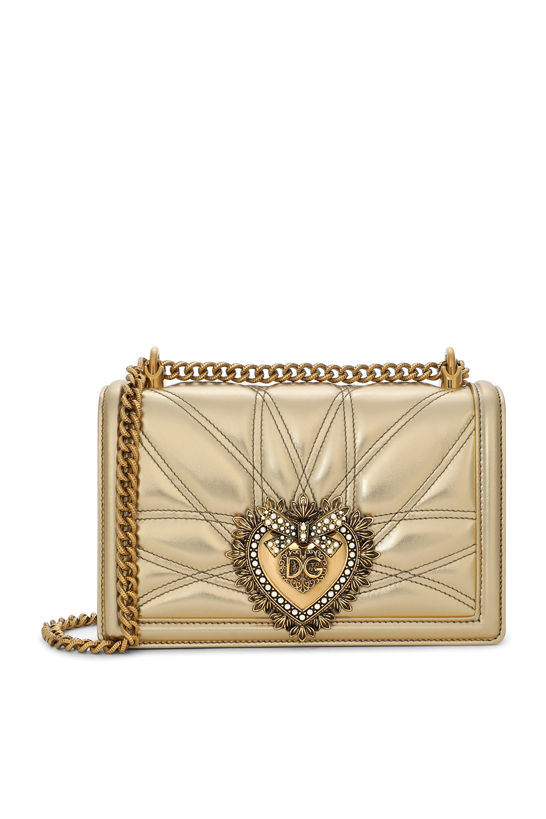 حقيبة ديفوشن متوسطة جلد نابا مبطن