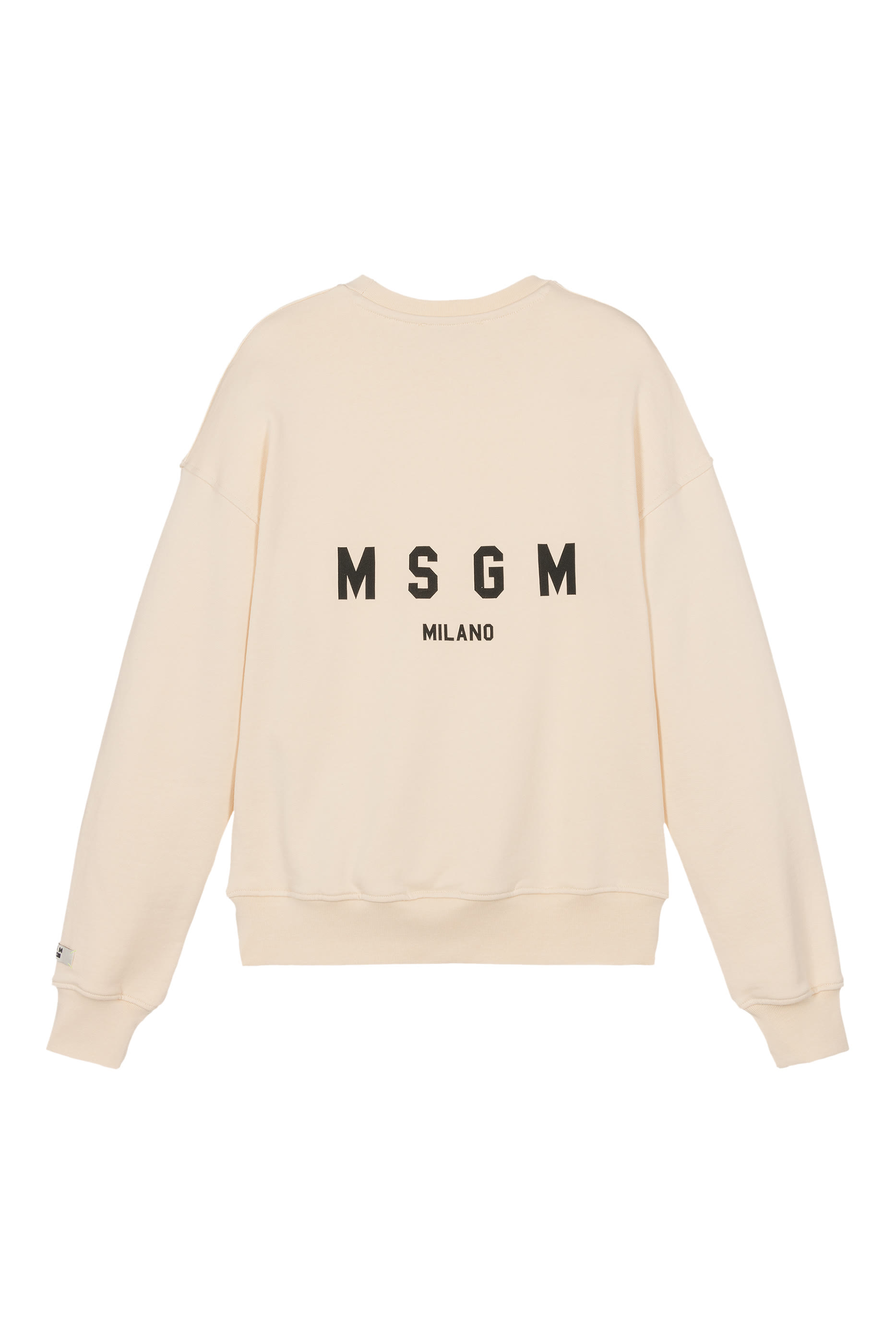 سويت شيرت بنقشة شعار الماركة بحجم صغير للأطفال