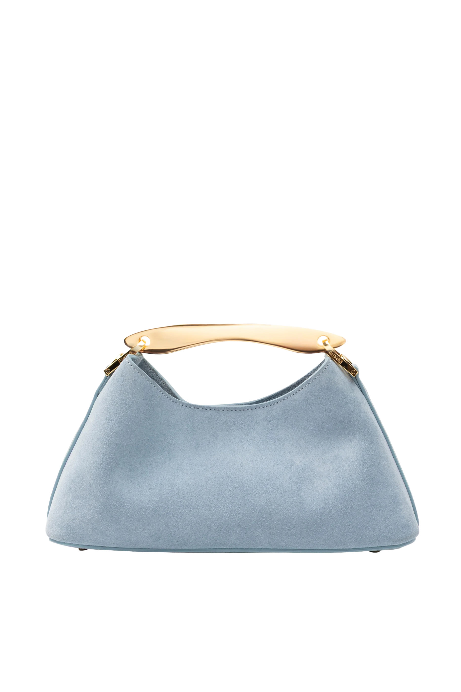  Mini Boomerang Suede Bag