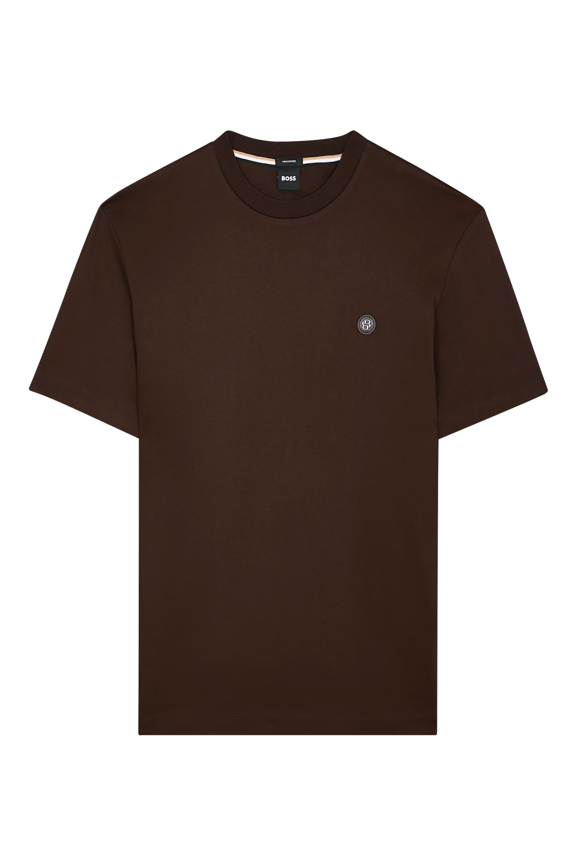 تيشيرت سي-توت 01 بحرف شعار الماركة المزدوج