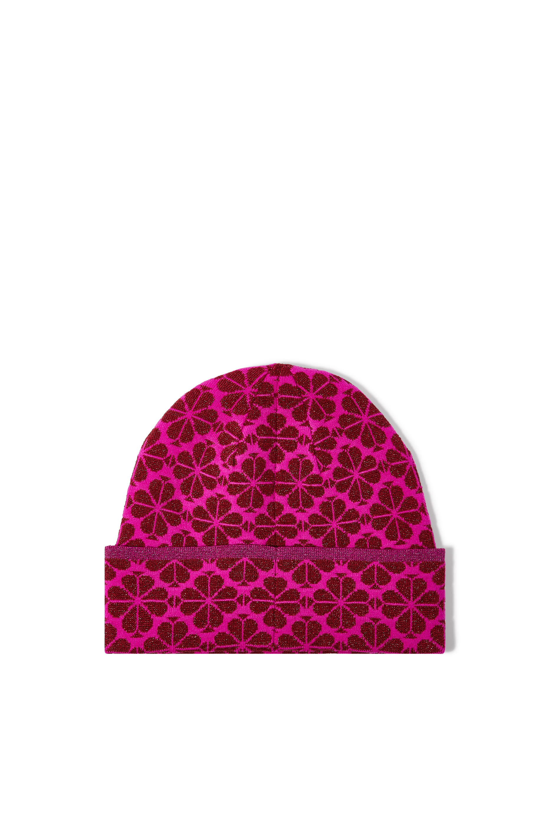 قبعة بيني سبايد مزينة بزخارف أزهار لامعة